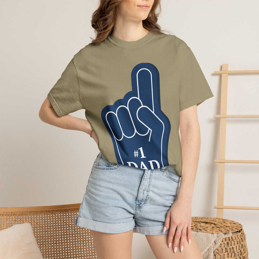 #1 Dad Foam Finger T-Shirt — Father’s Day Novelty Tee