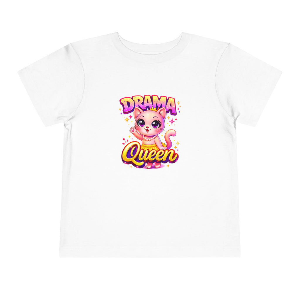Drama Queen Kitten Tee – Toddler Girls