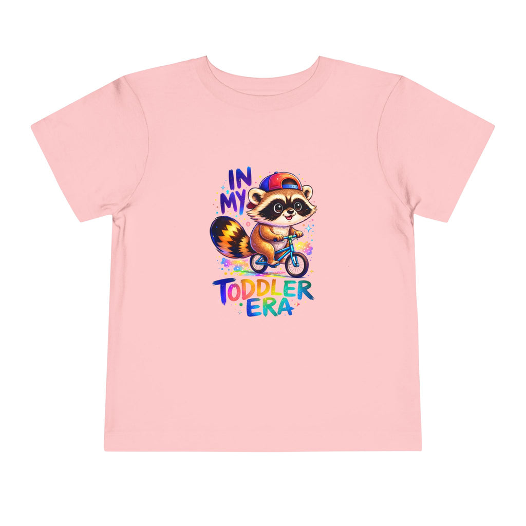 In My Toddler Era Raccoon Tee — Cute Toddler Short Sleeve Shirt