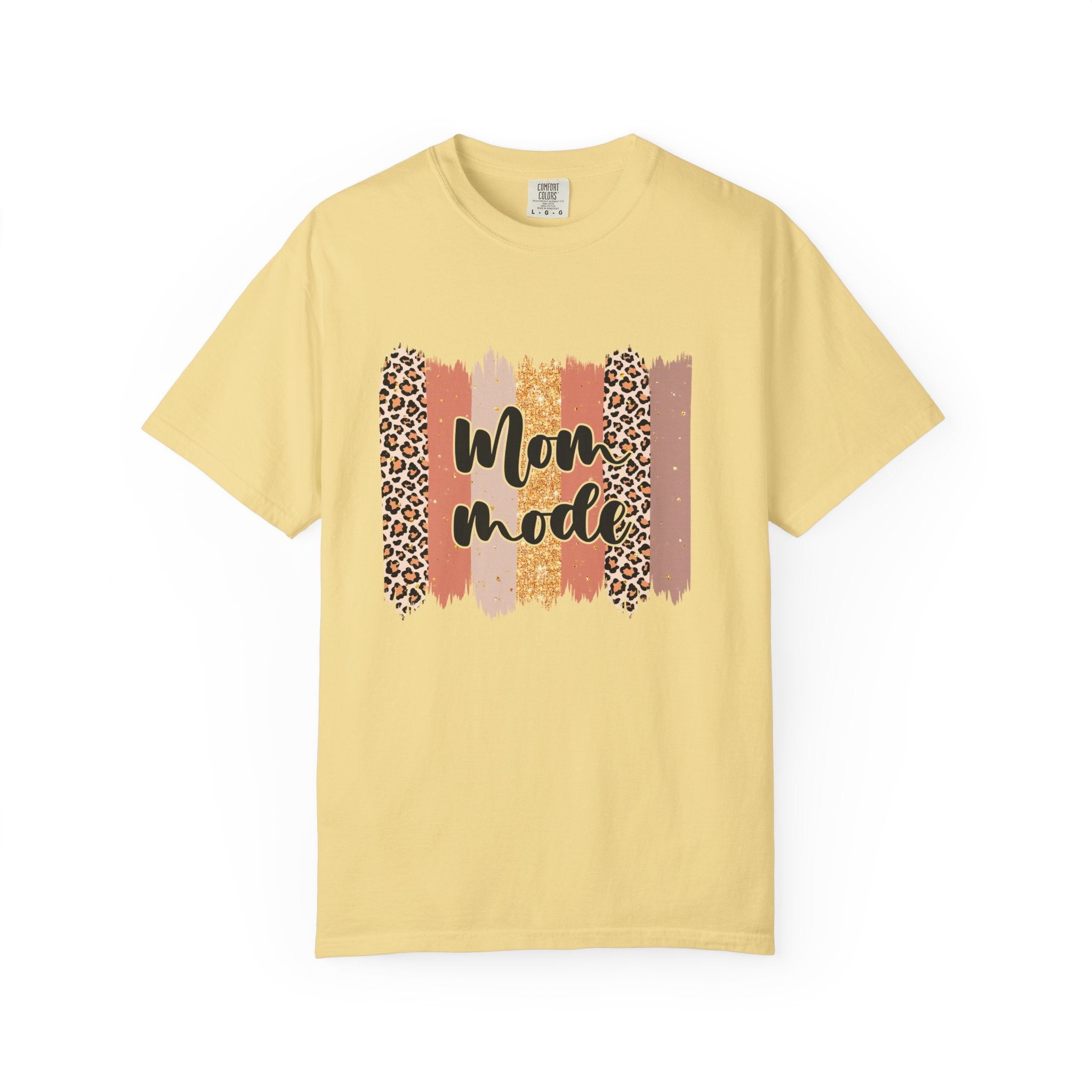 Mom Mode Activated — Bold Leopard Graphic Tee