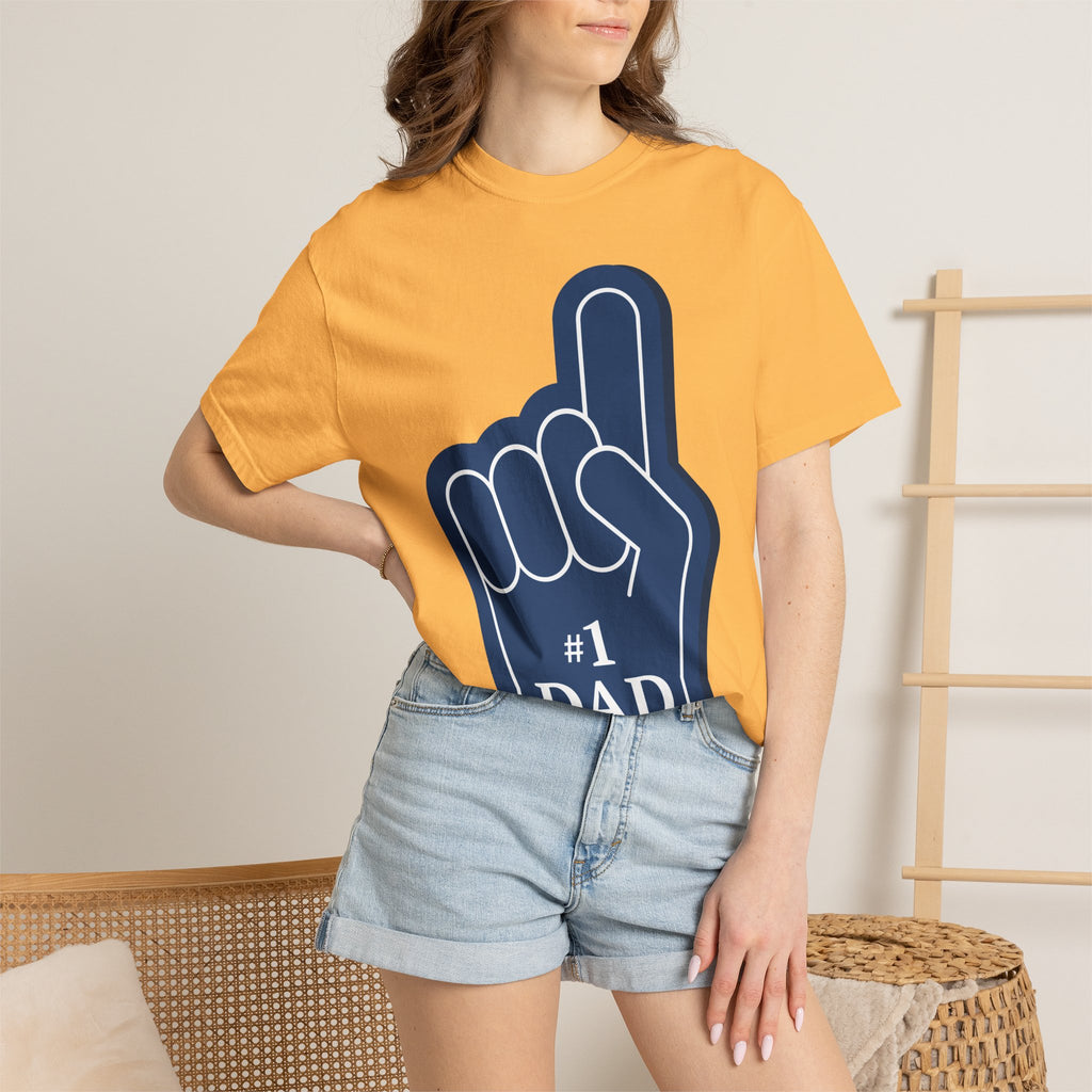 #1 Dad Foam Finger T-Shirt — Father’s Day Novelty Tee