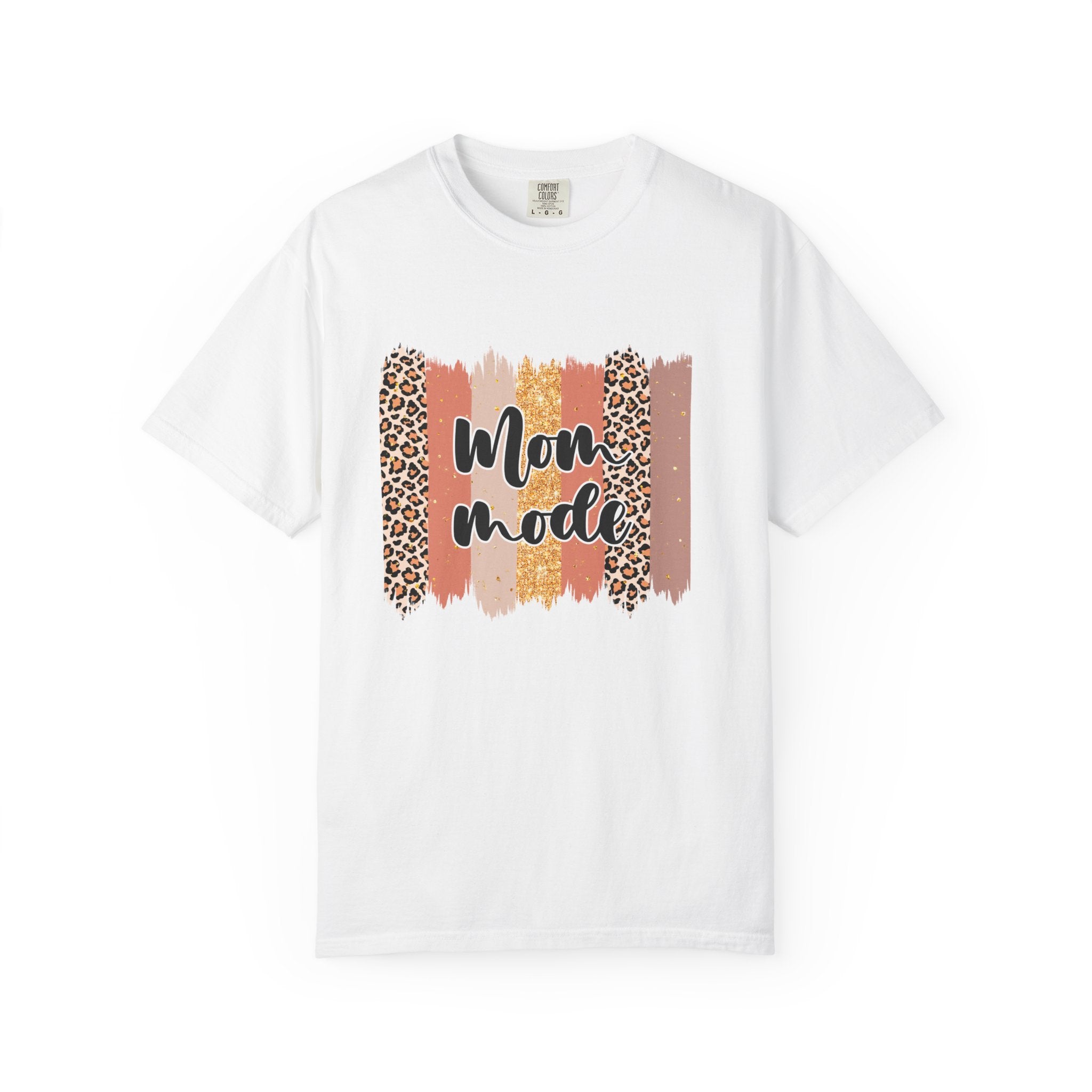 Mom Mode Activated — Bold Leopard Graphic Tee