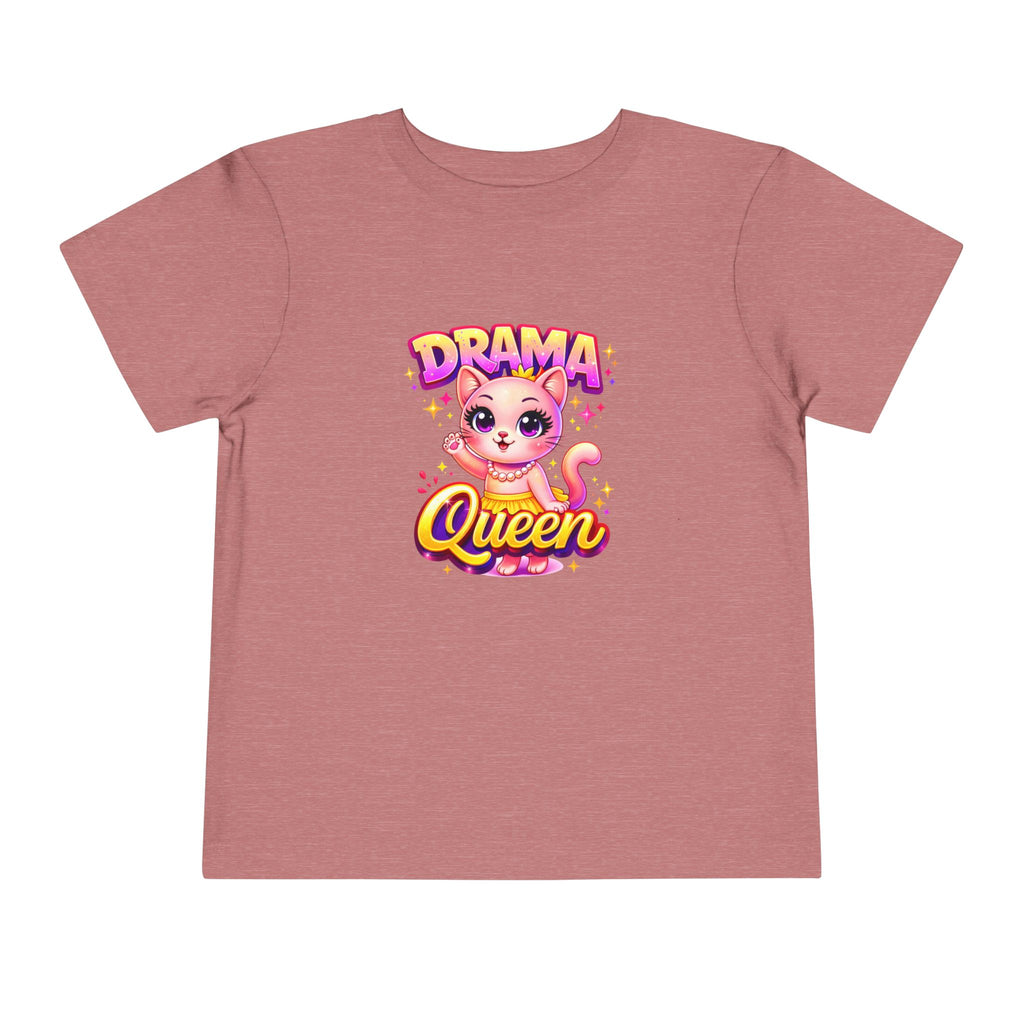 Drama Queen Kitten Tee – Toddler Girls