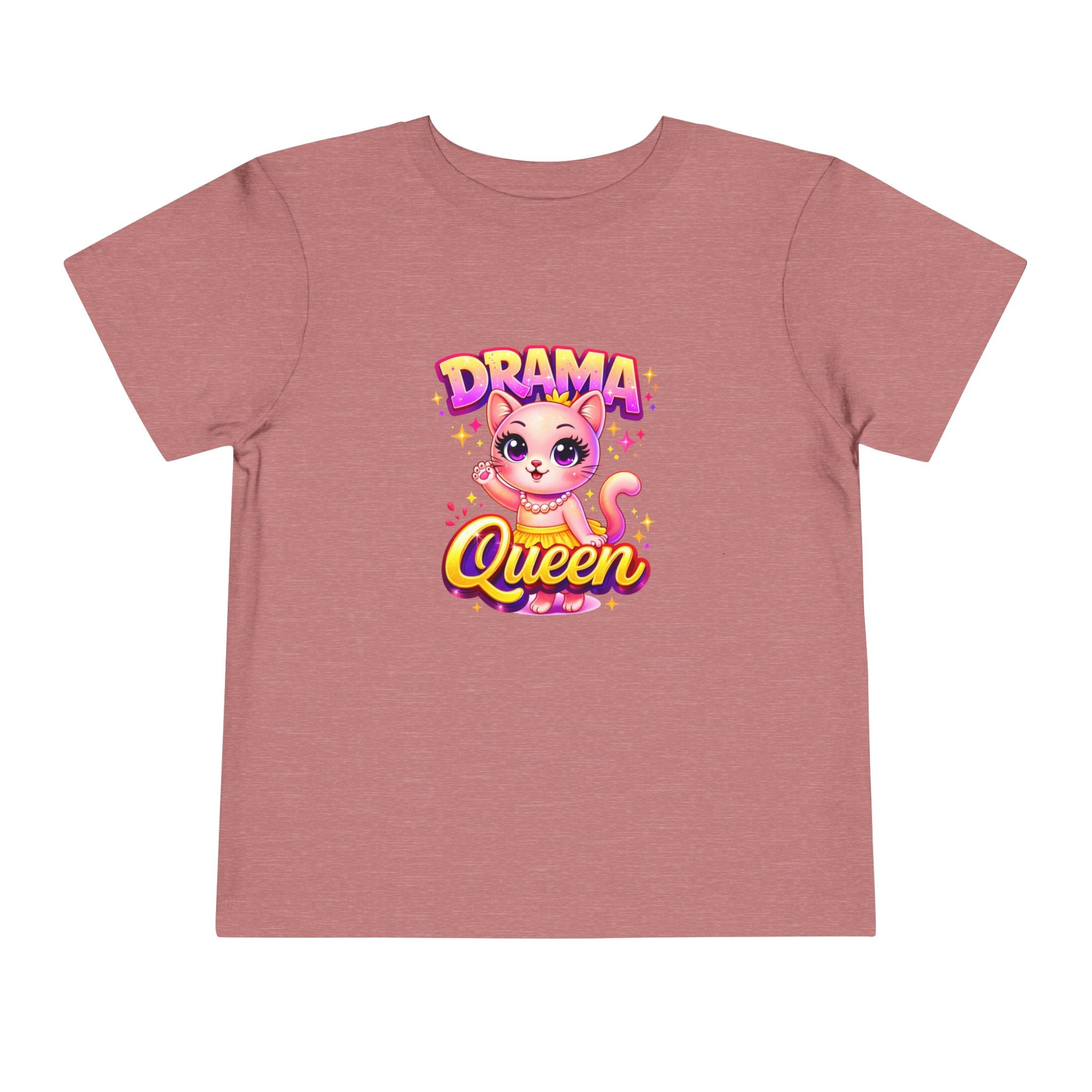 Drama Queen Kitten Tee – Toddler Girls