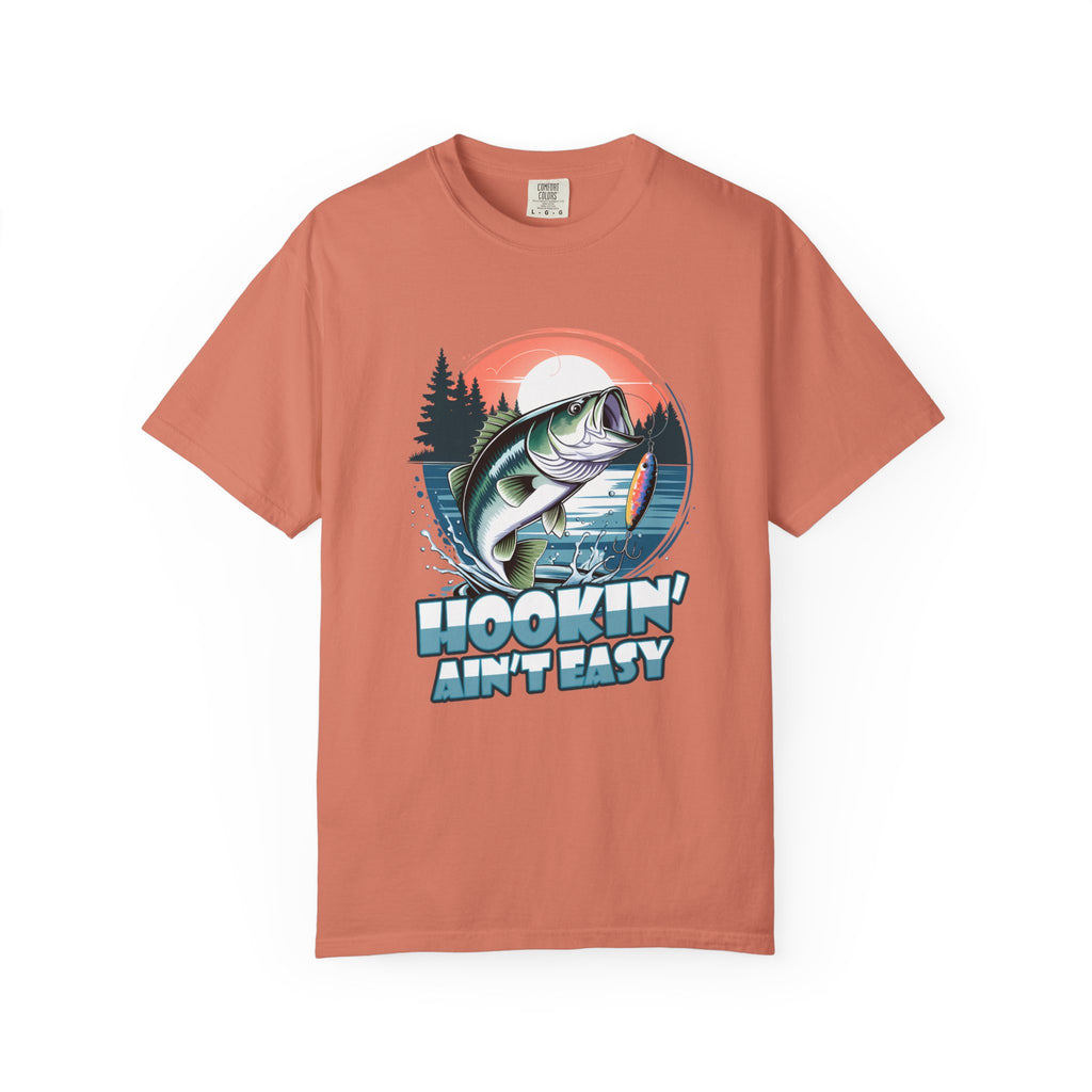 Hookin' Ain't Easy Fishing T-Shirt