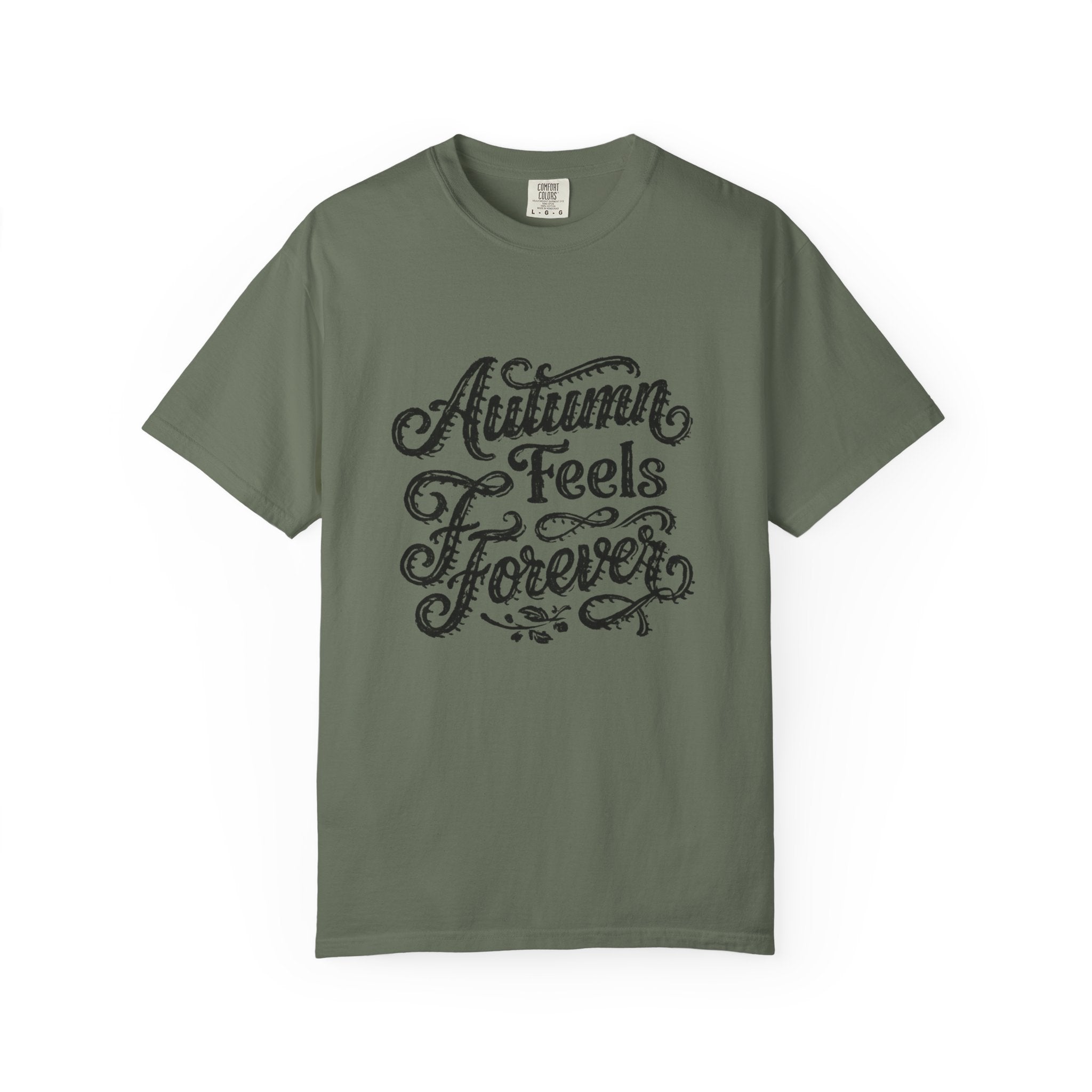 Autumn Feels Forever Hand-Lettered Graphic Tee