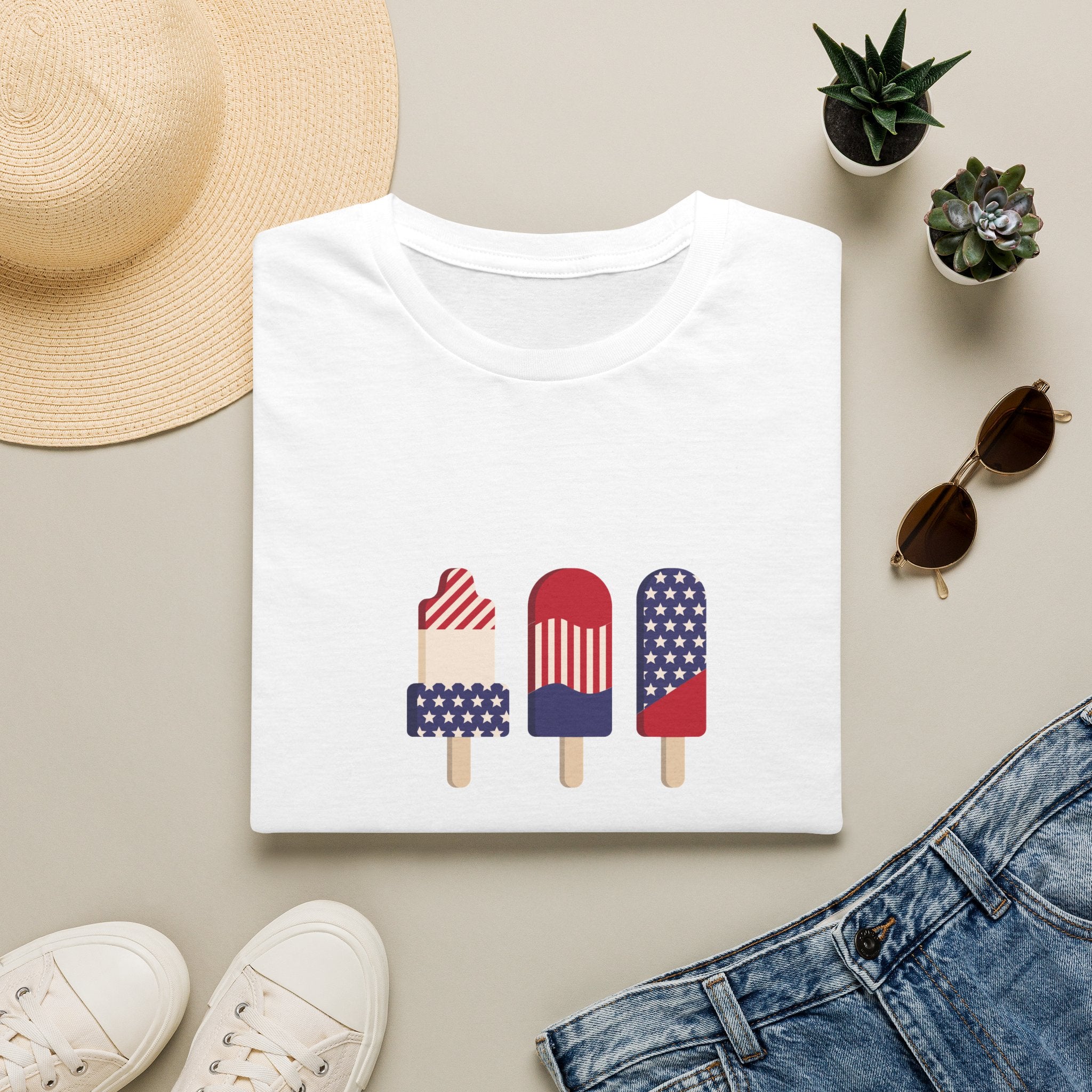 Summer Popsicle Graphic Unisex T-Shirt