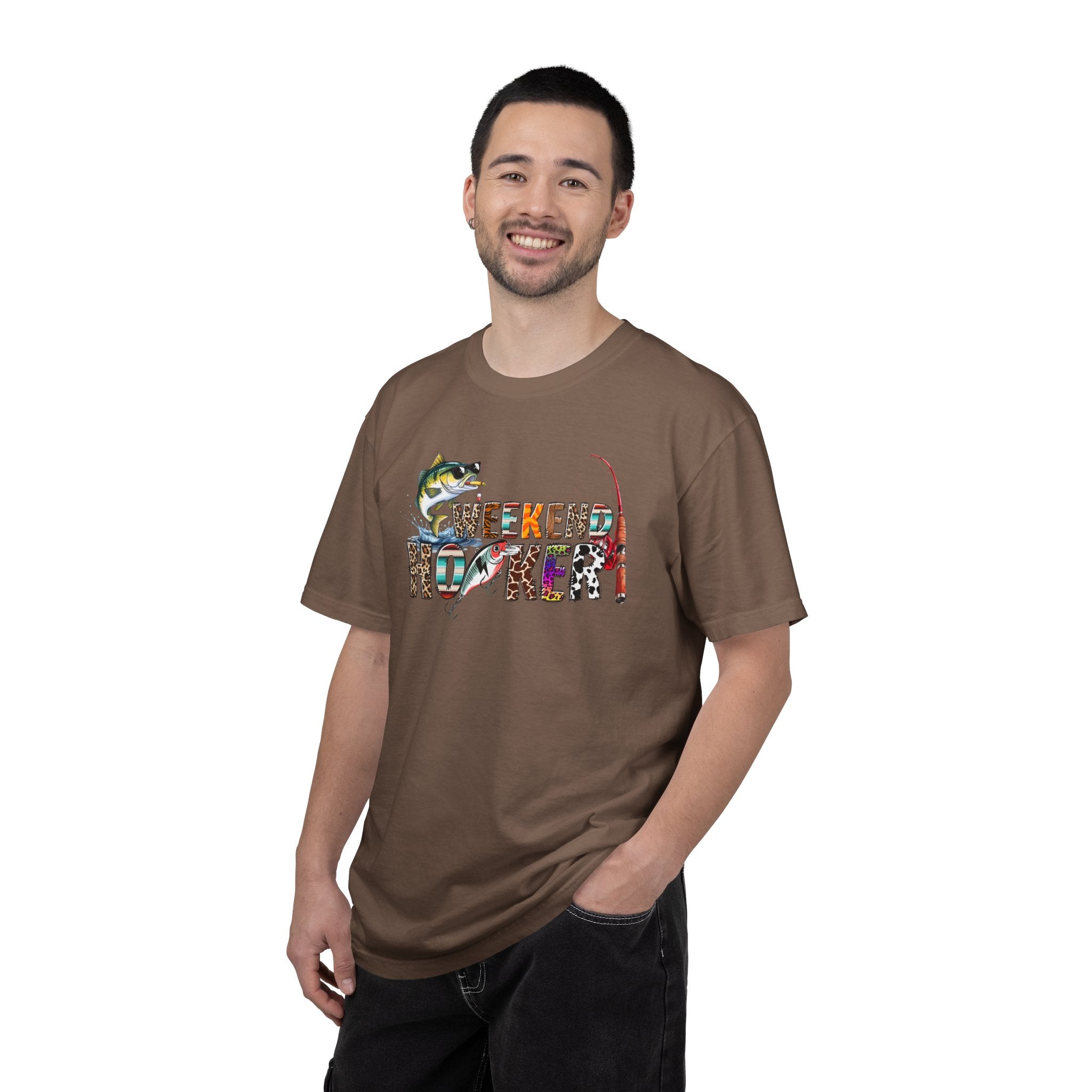 Weekend Hooker Fishing Graphic Tee