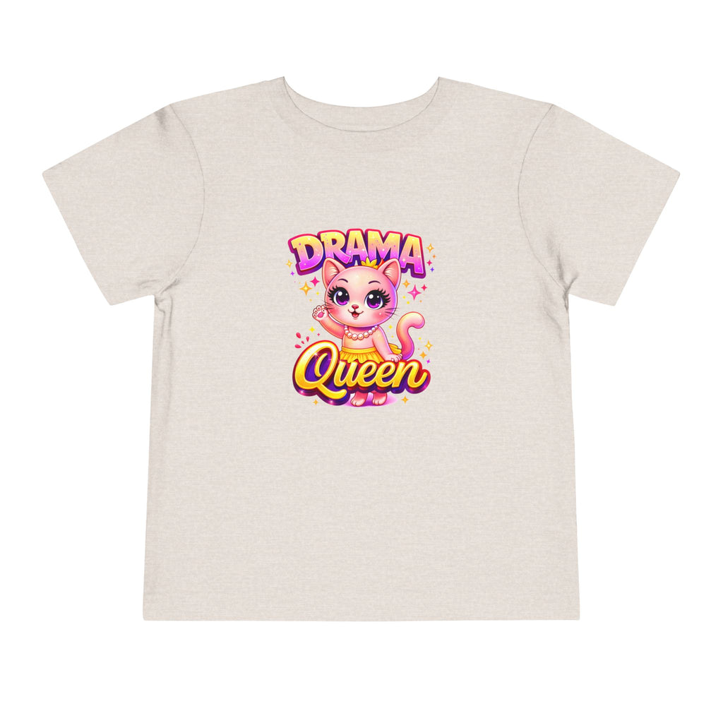 Drama Queen Kitten Tee – Toddler Girls