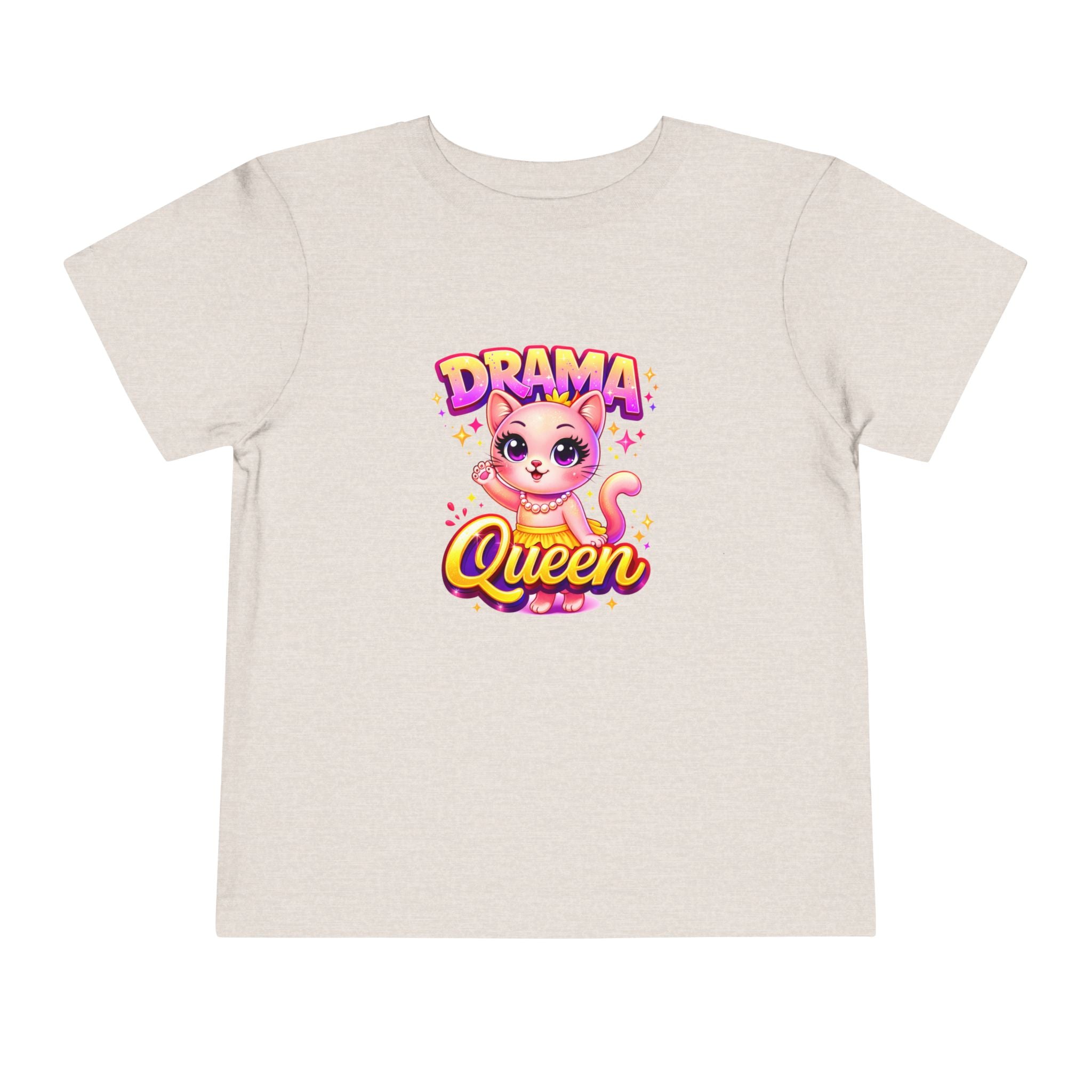 Drama Queen Kitten Tee – Toddler Girls