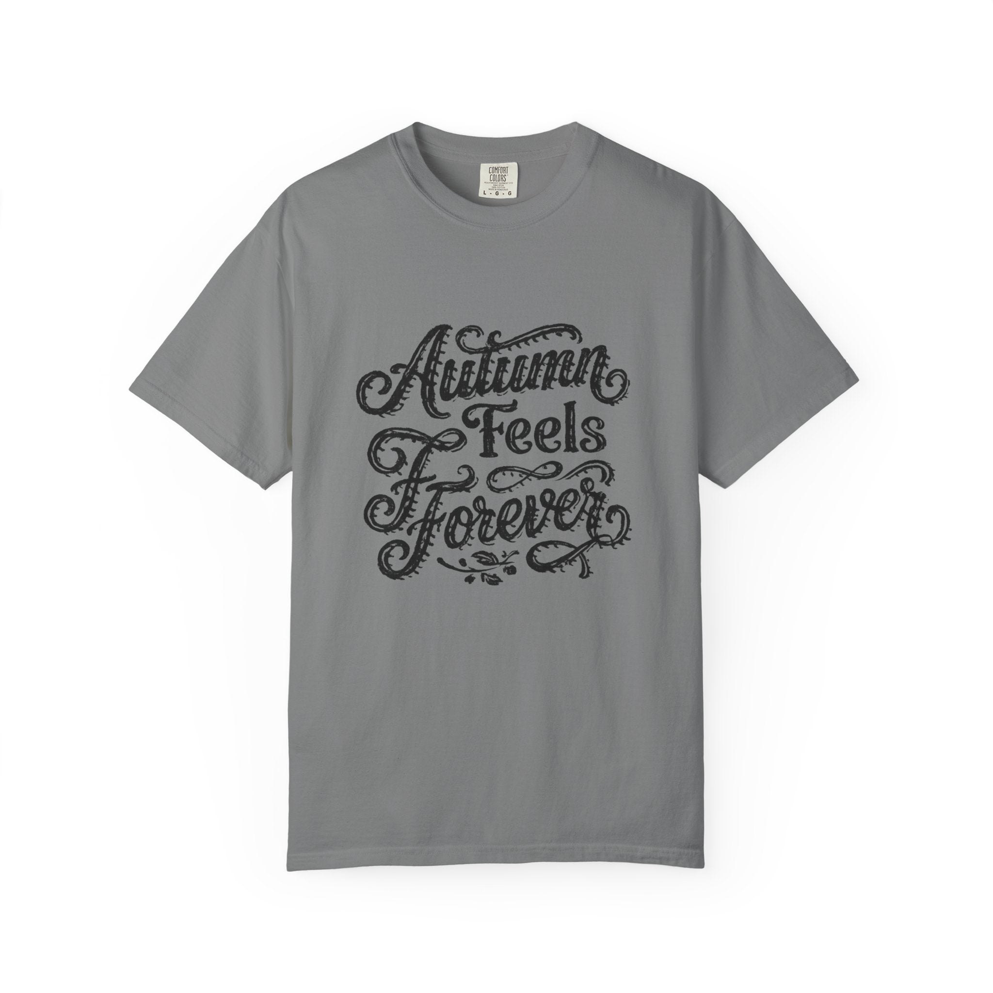 Autumn Feels Forever Hand-Lettered Graphic Tee