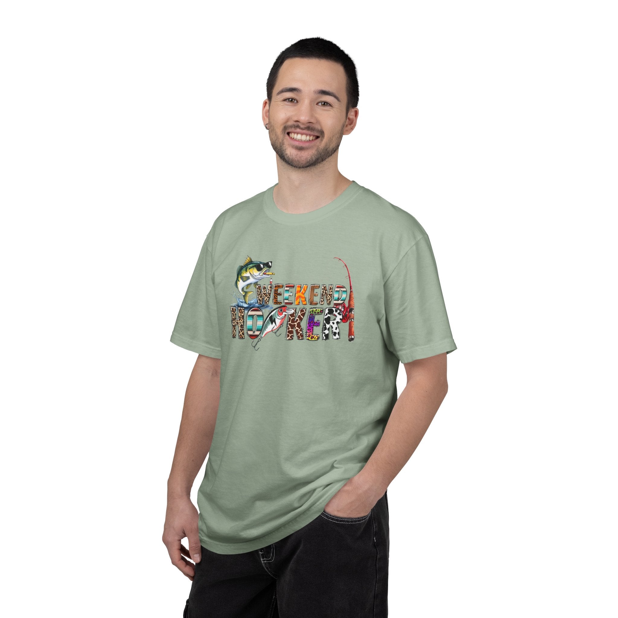 Weekend Hooker Fishing Graphic Tee
