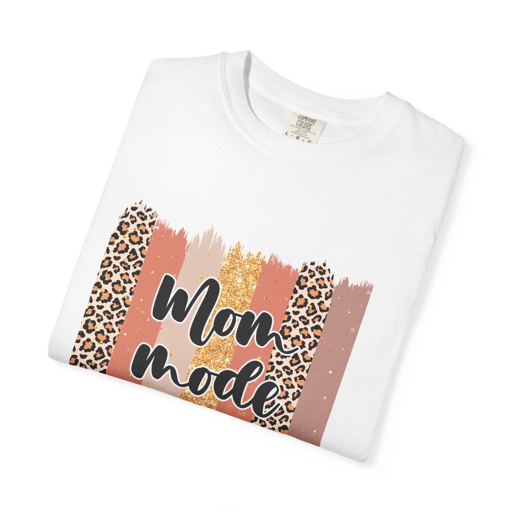 Mom Mode Activated — Bold Leopard Graphic Tee