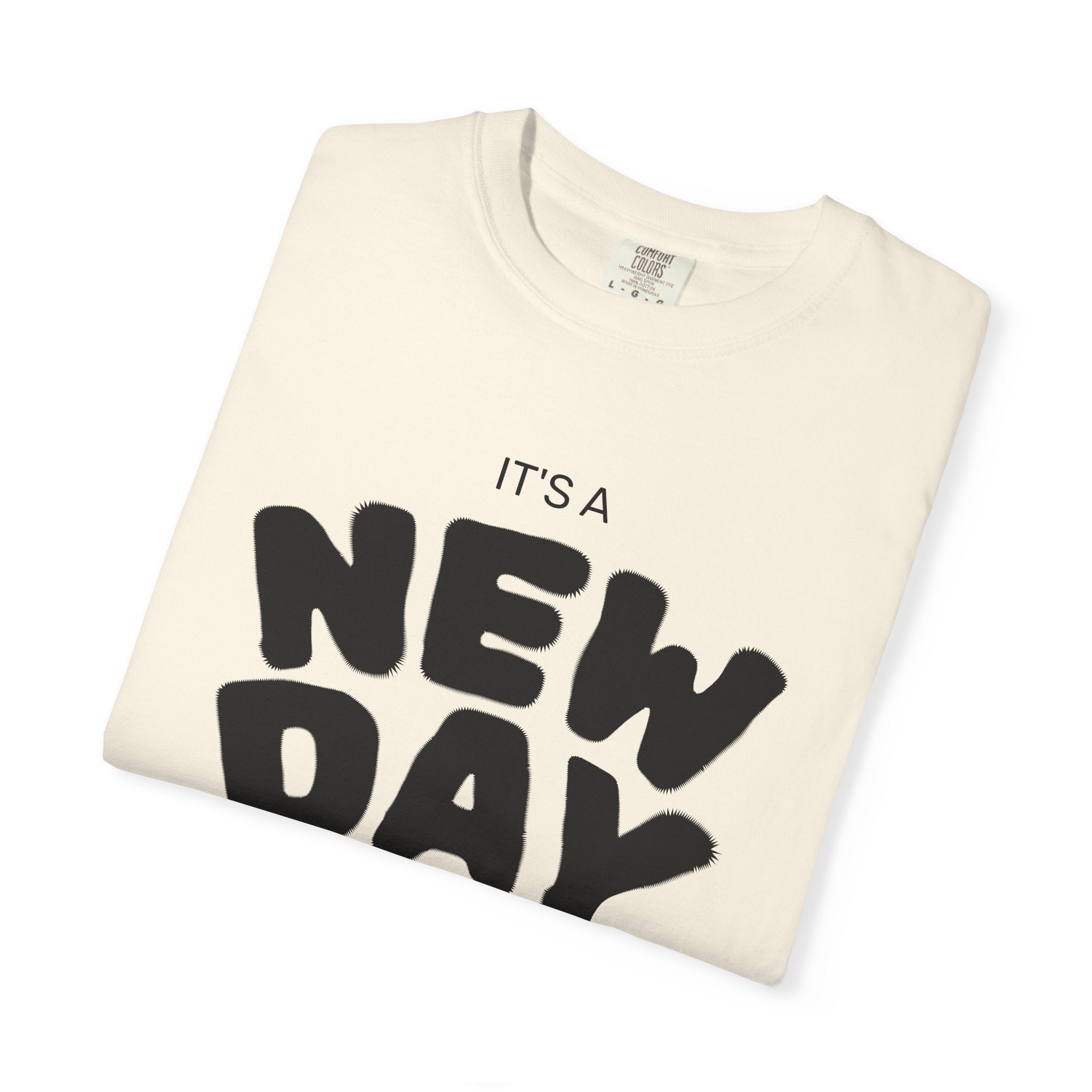 "New Day, New Shine" Oversized Graphic Tee