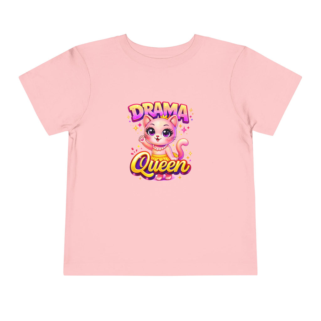Drama Queen Kitten Tee – Toddler Girls