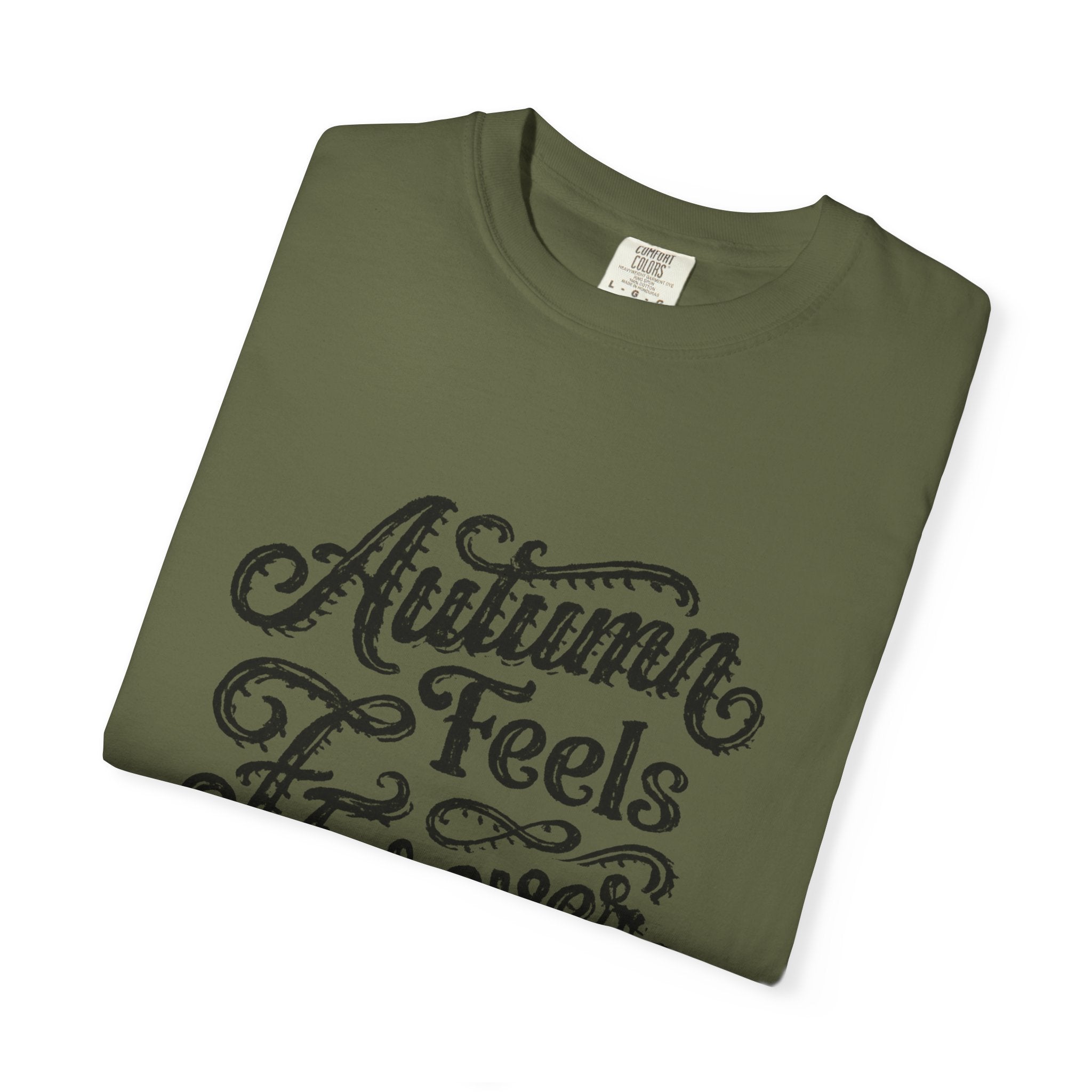 Autumn Feels Forever Hand-Lettered Graphic Tee