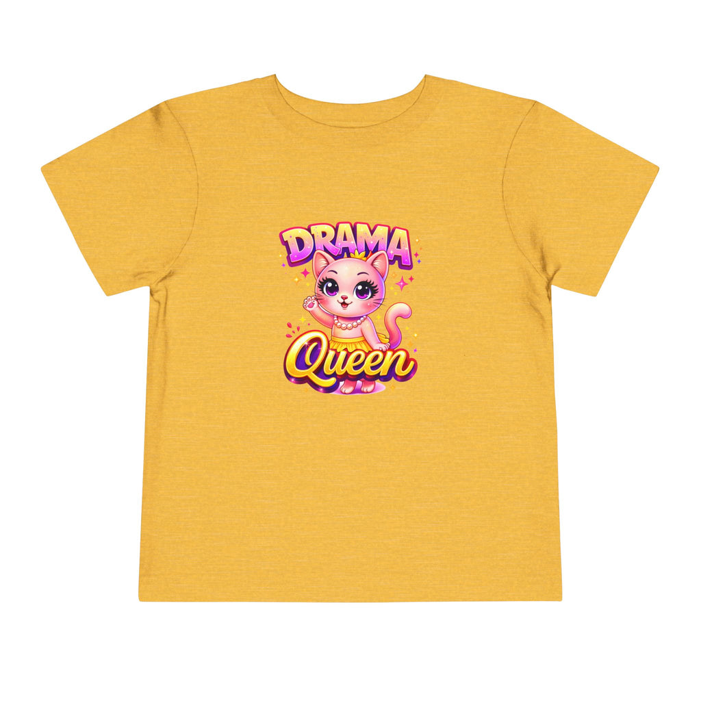 Drama Queen Kitten Tee – Toddler Girls