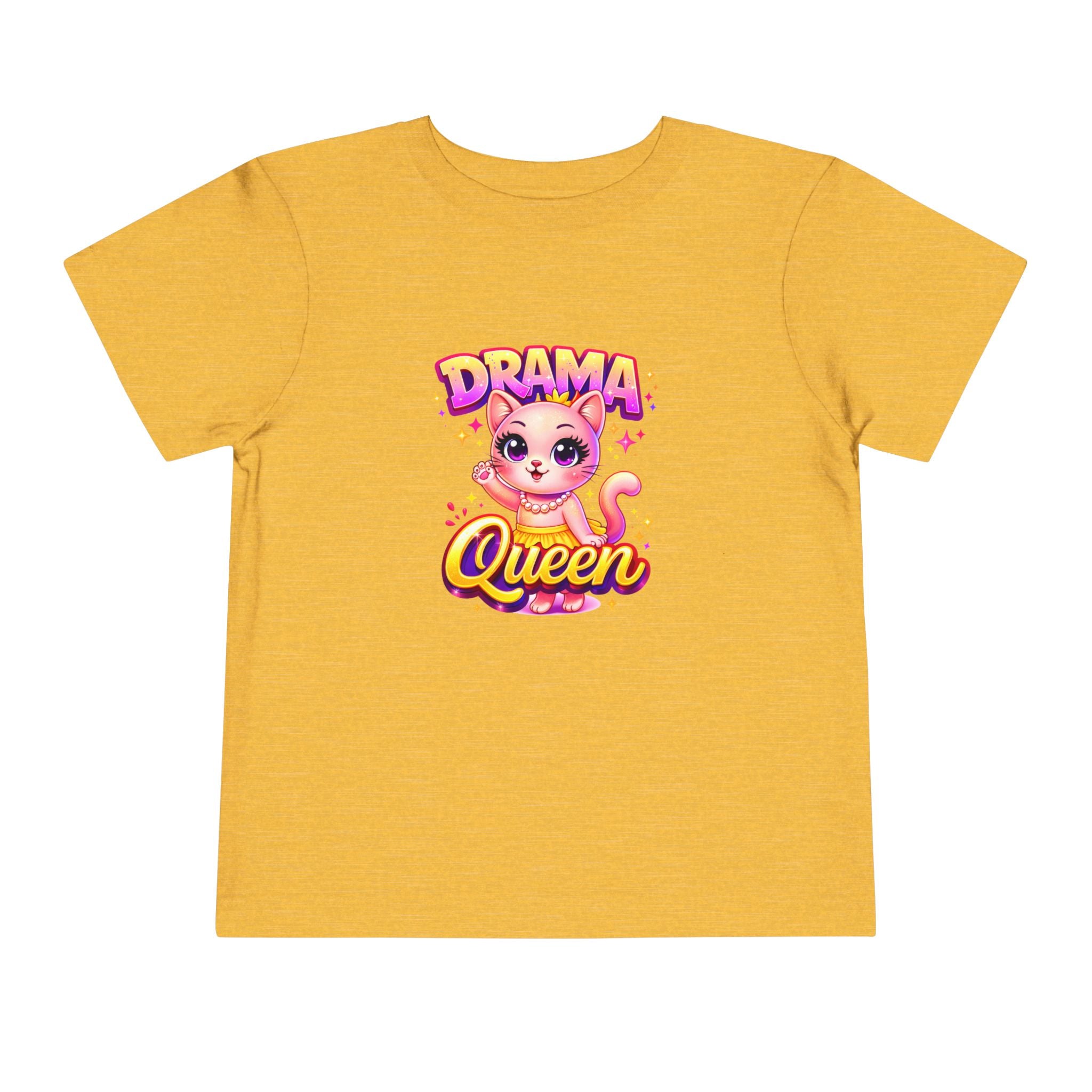 Drama Queen Kitten Tee – Toddler Girls
