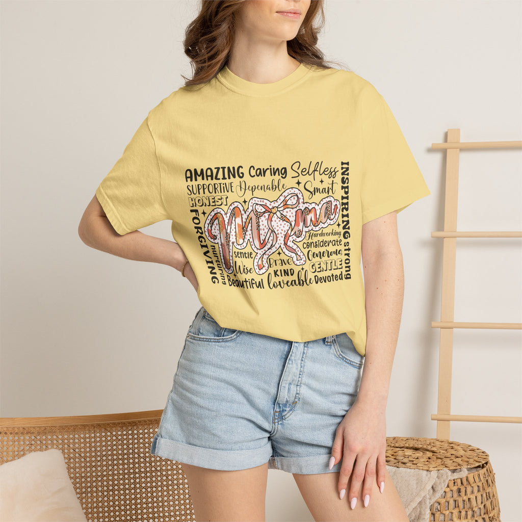 Mom Word Cloud T-Shirt | Meaningful Gift for Mom