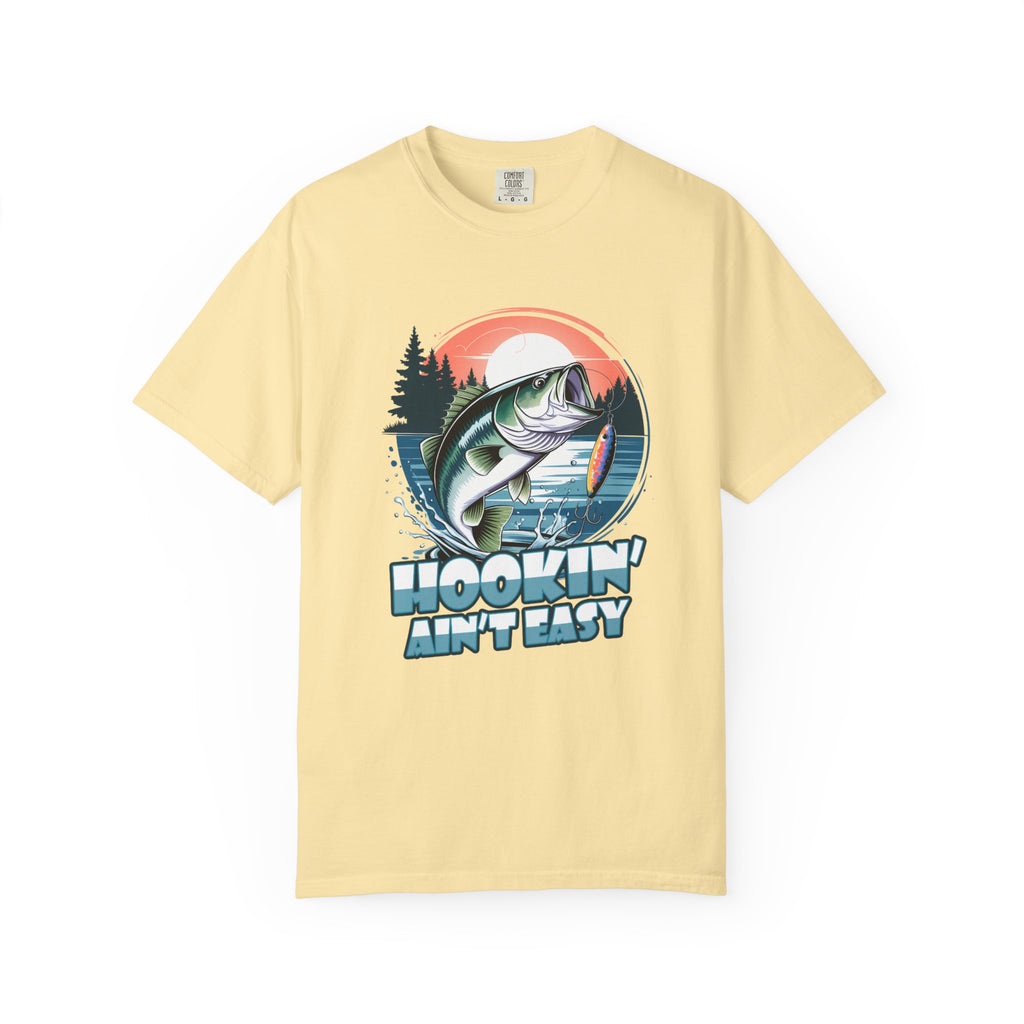 Hookin' Ain't Easy Fishing T-Shirt