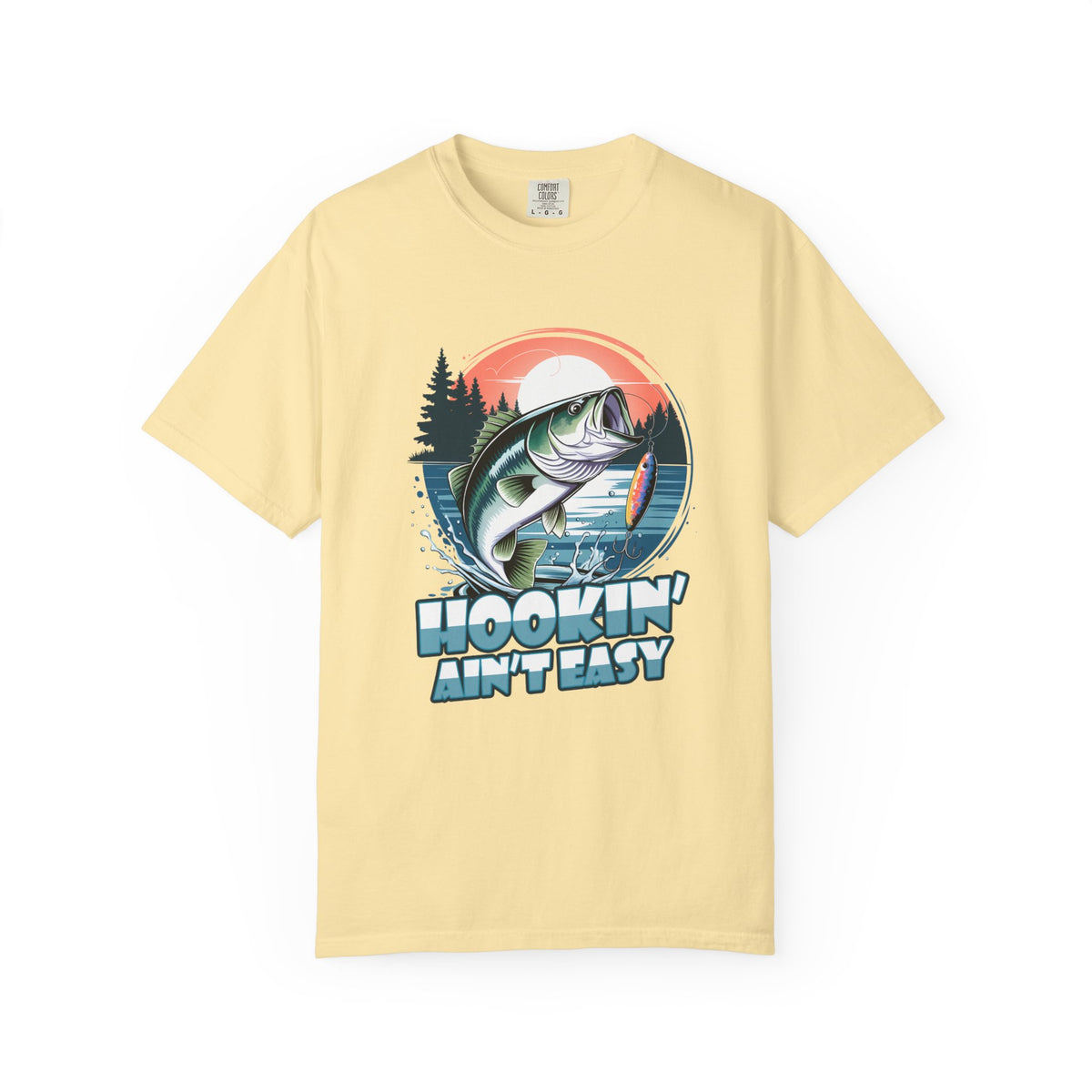 Hookin' Ain't Easy Fishing T-Shirt