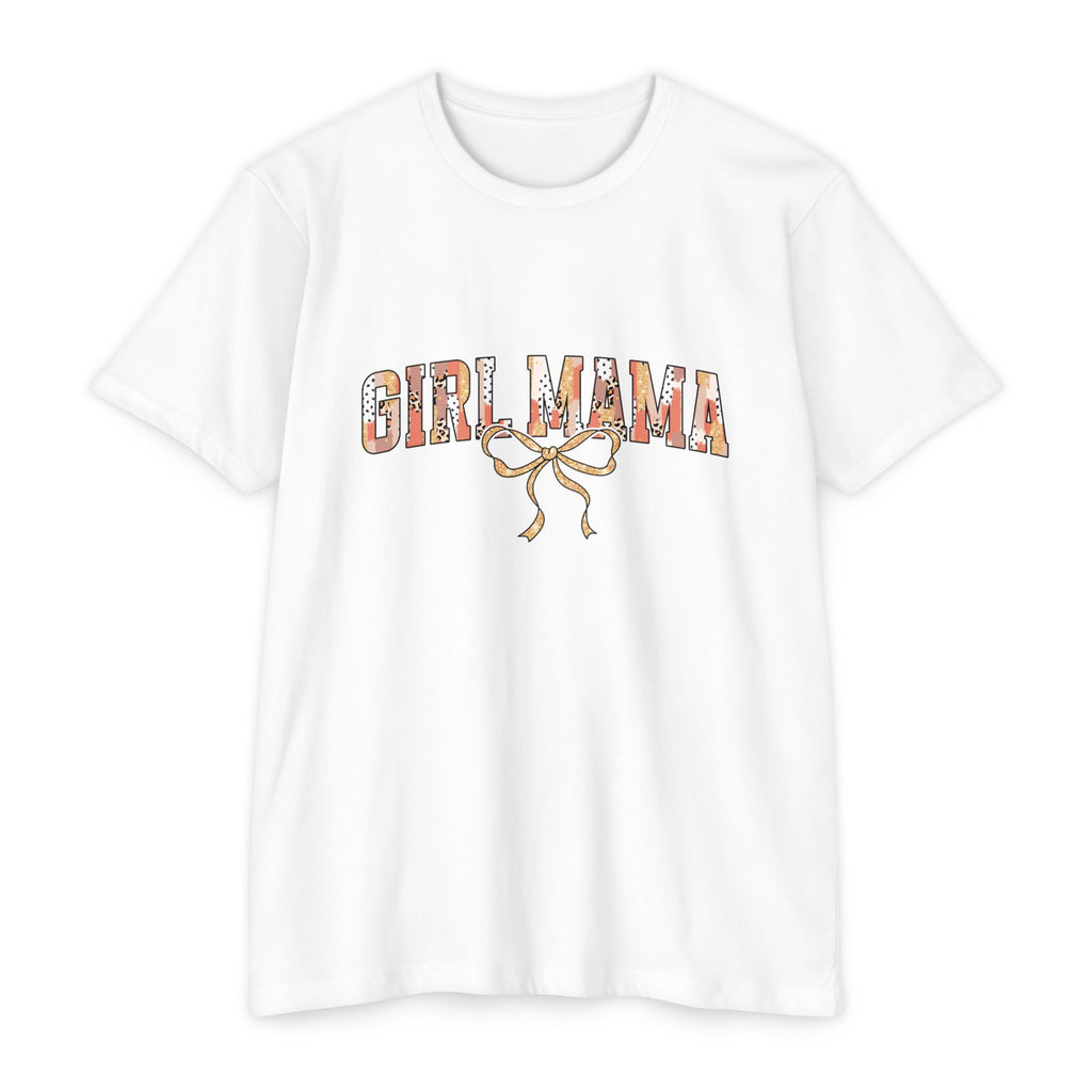 Girl Mama Floral T-Shirt — "GIRL MAMA" Graphic Tee for Mothers