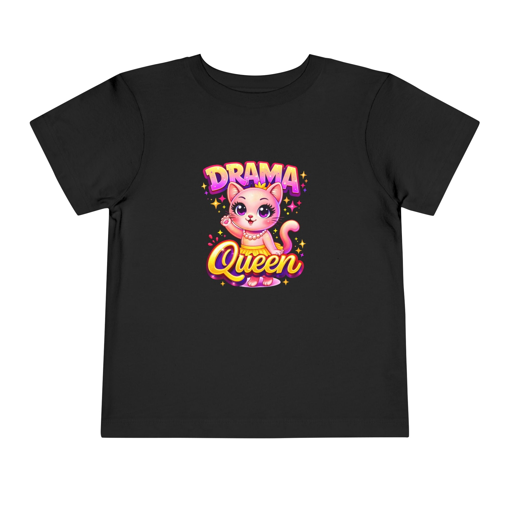 Drama Queen Kitten Tee – Toddler Girls