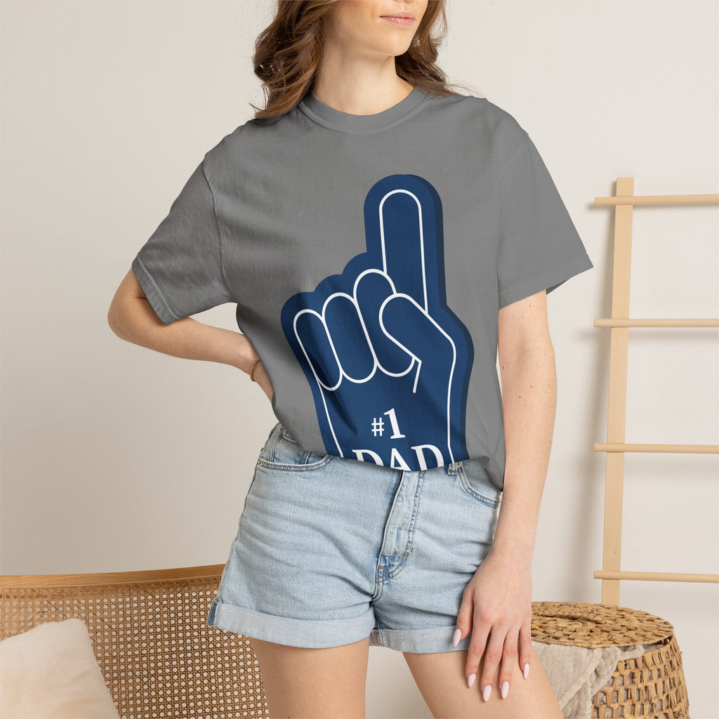 #1 Dad Foam Finger T-Shirt — Father’s Day Novelty Tee