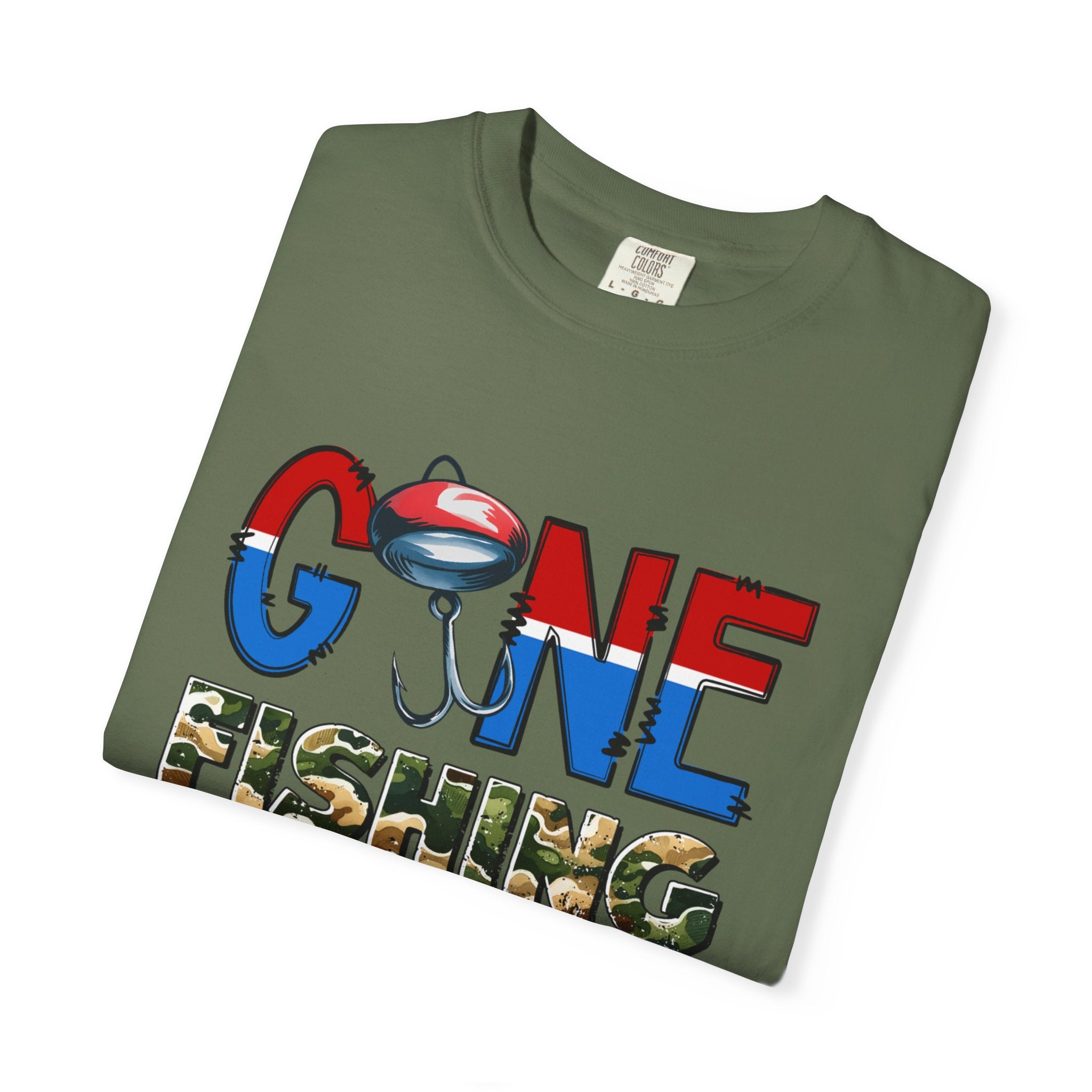Fishing T-Shirt — "Gone Fishing, Catch You Later" Graphic Tee