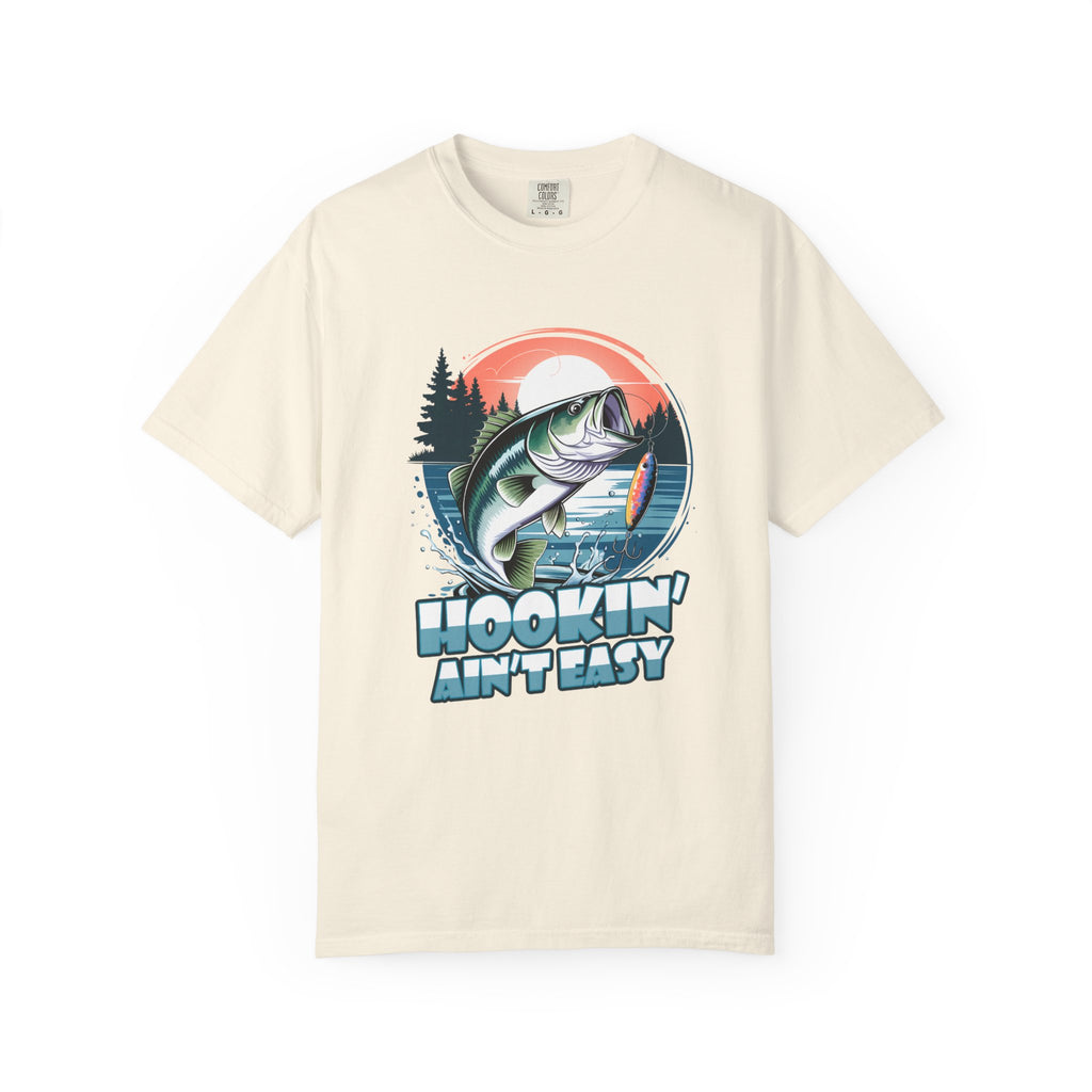 Hookin' Ain't Easy Fishing T-Shirt