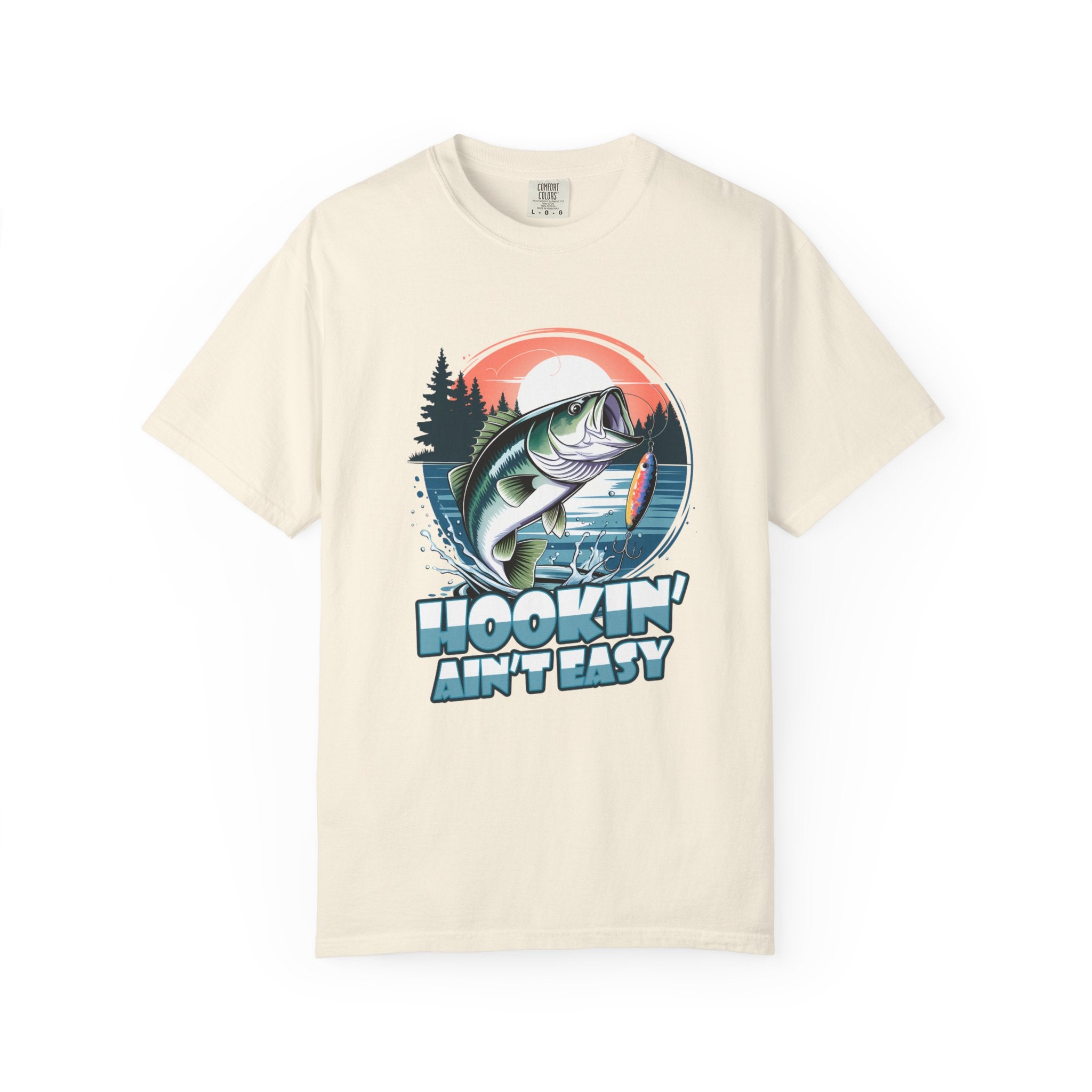 Hookin' Ain't Easy Fishing T-Shirt