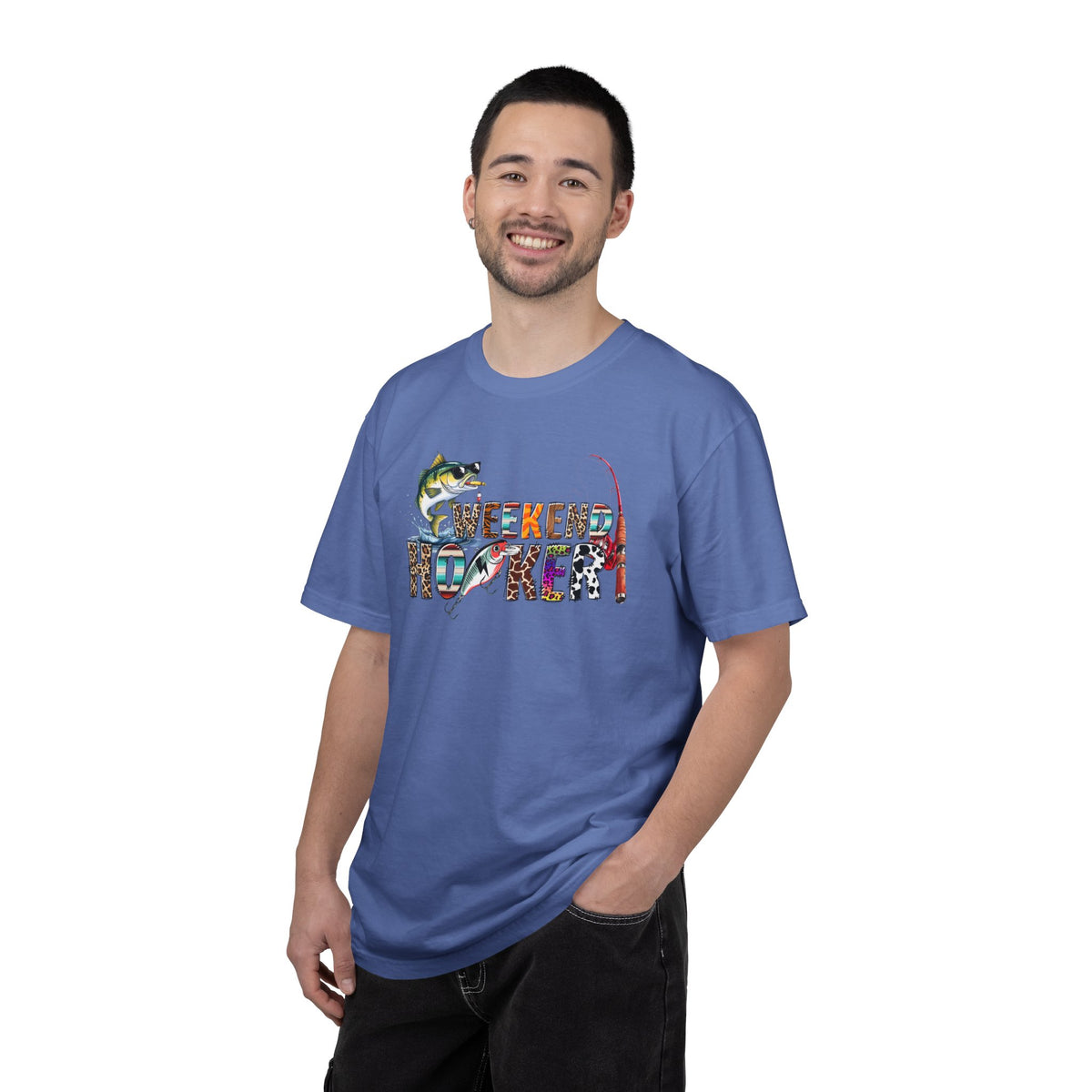 Weekend Hooker Fishing Graphic Tee