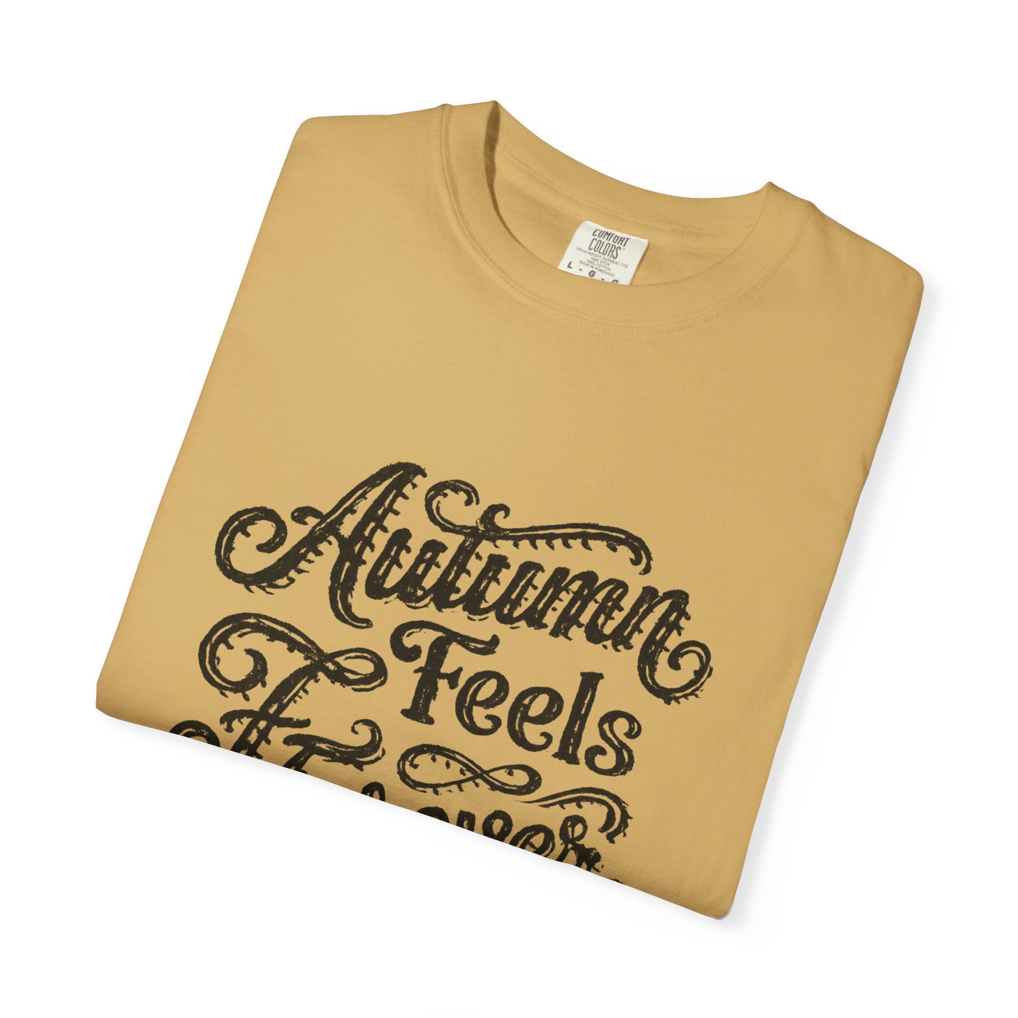 Autumn Feels Forever Hand-Lettered Graphic Tee