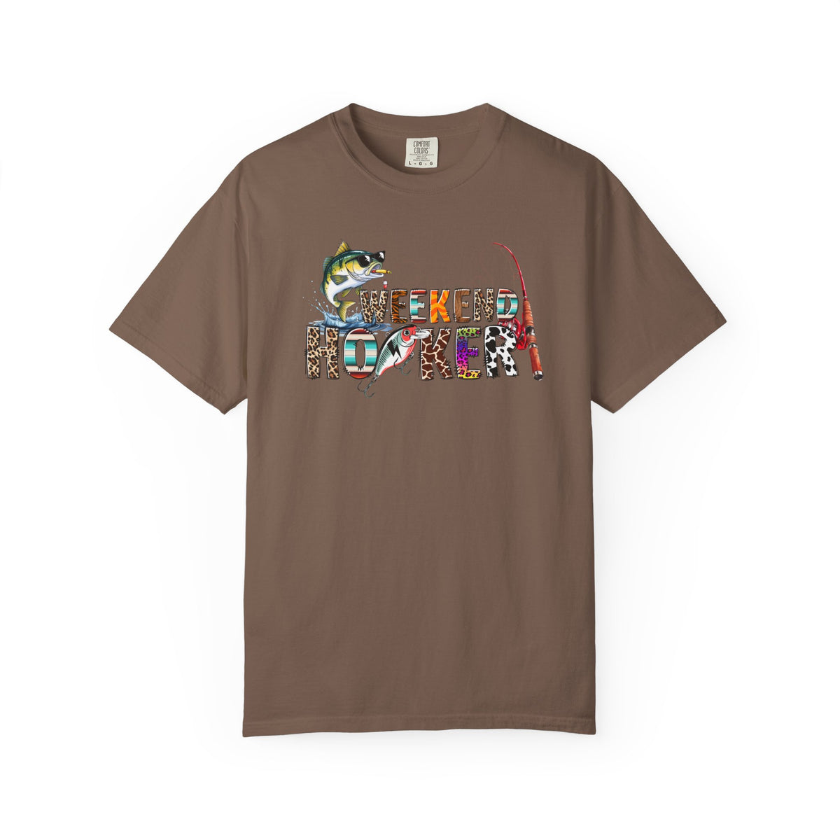 Weekend Hooker Fishing Graphic Tee
