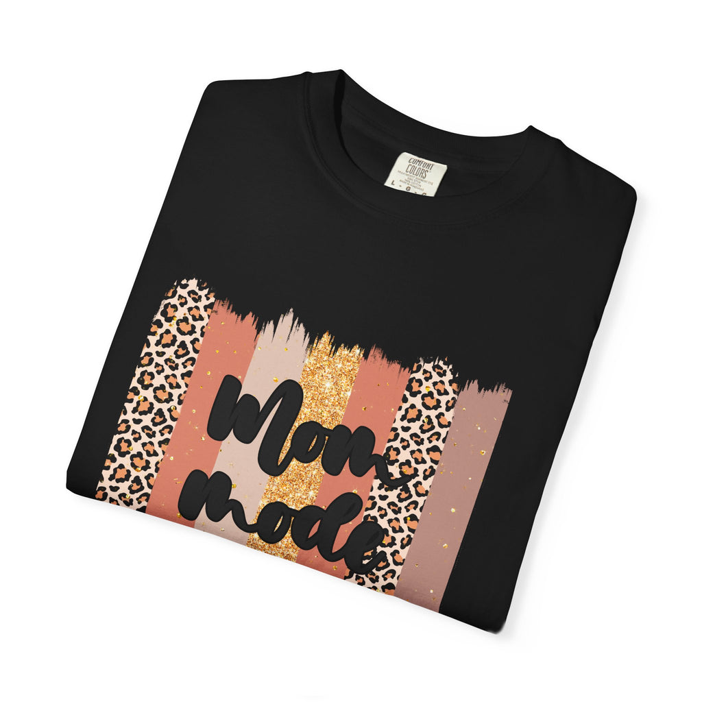 Mom Mode Activated — Bold Leopard Graphic Tee