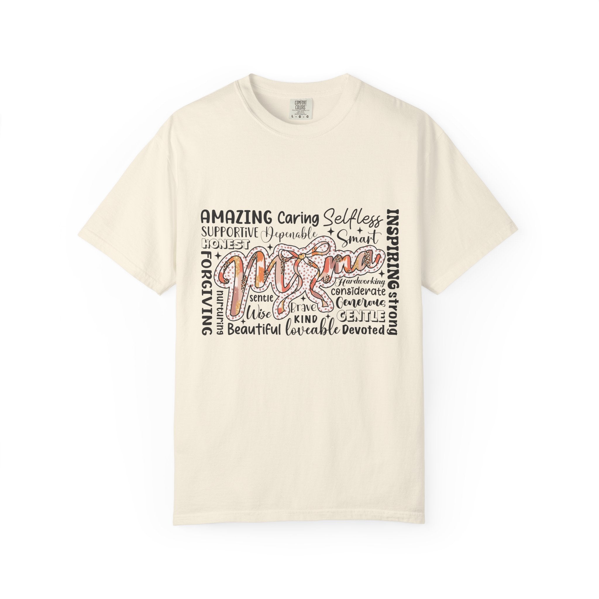Mom Word Cloud T-Shirt | Meaningful Gift for Mom
