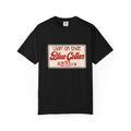 Blue Collar T-Shirt — "Livin' on that Blue Collar Dollar" Retro Workwear Tee