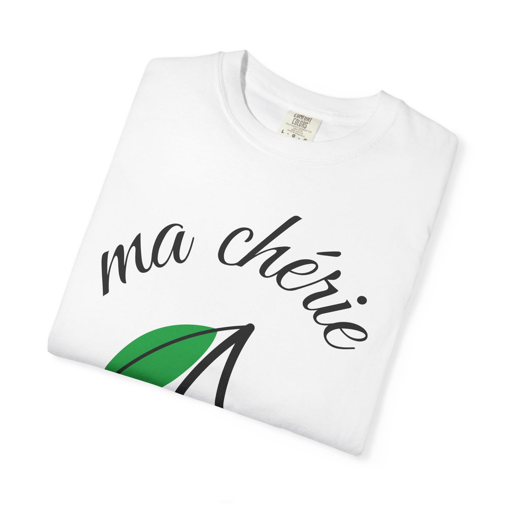 Ma Chérie Cherry Tee — Cute French Cherry Graphic T‑Shirt
