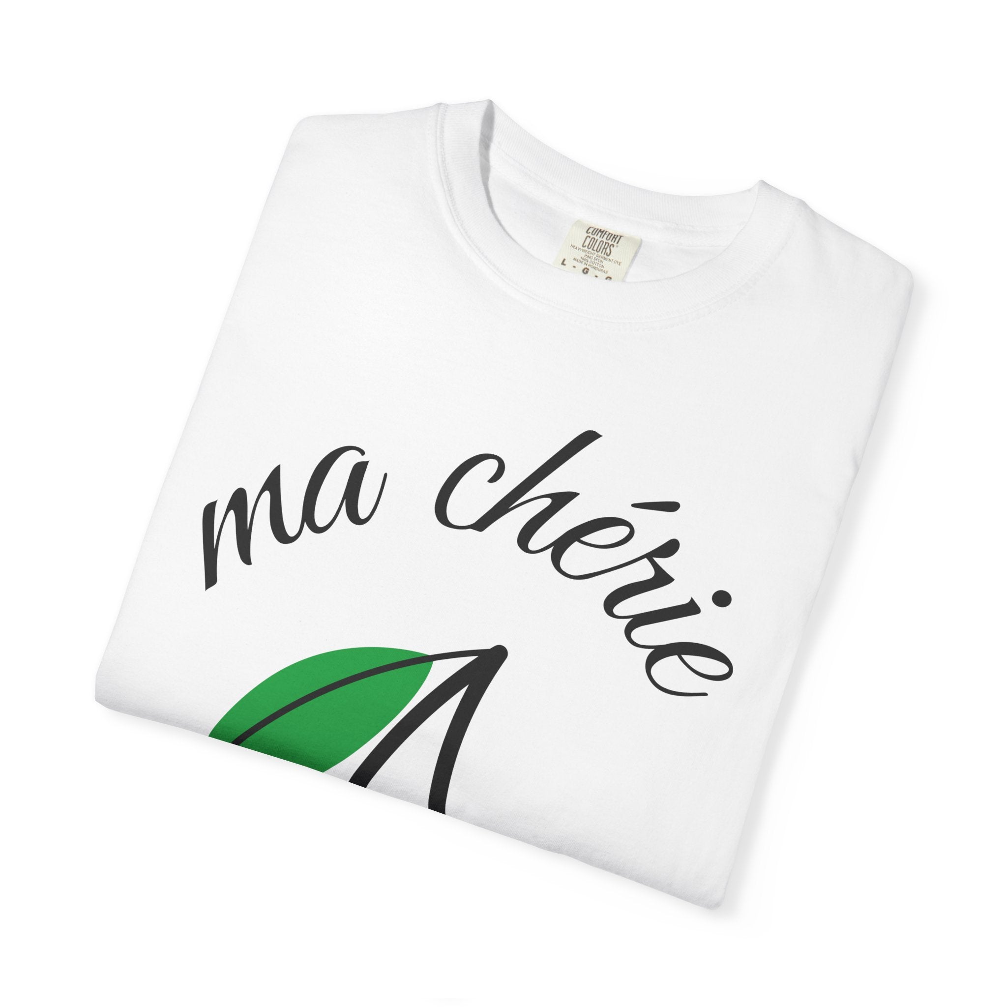 Ma Chérie Cherry Tee — Cute French Cherry Graphic T‑Shirt