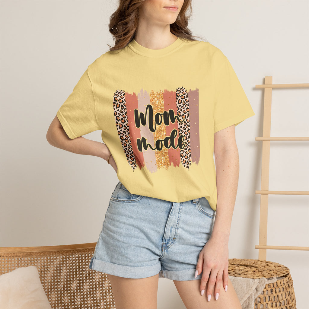 Mom Mode Activated — Bold Leopard Graphic Tee