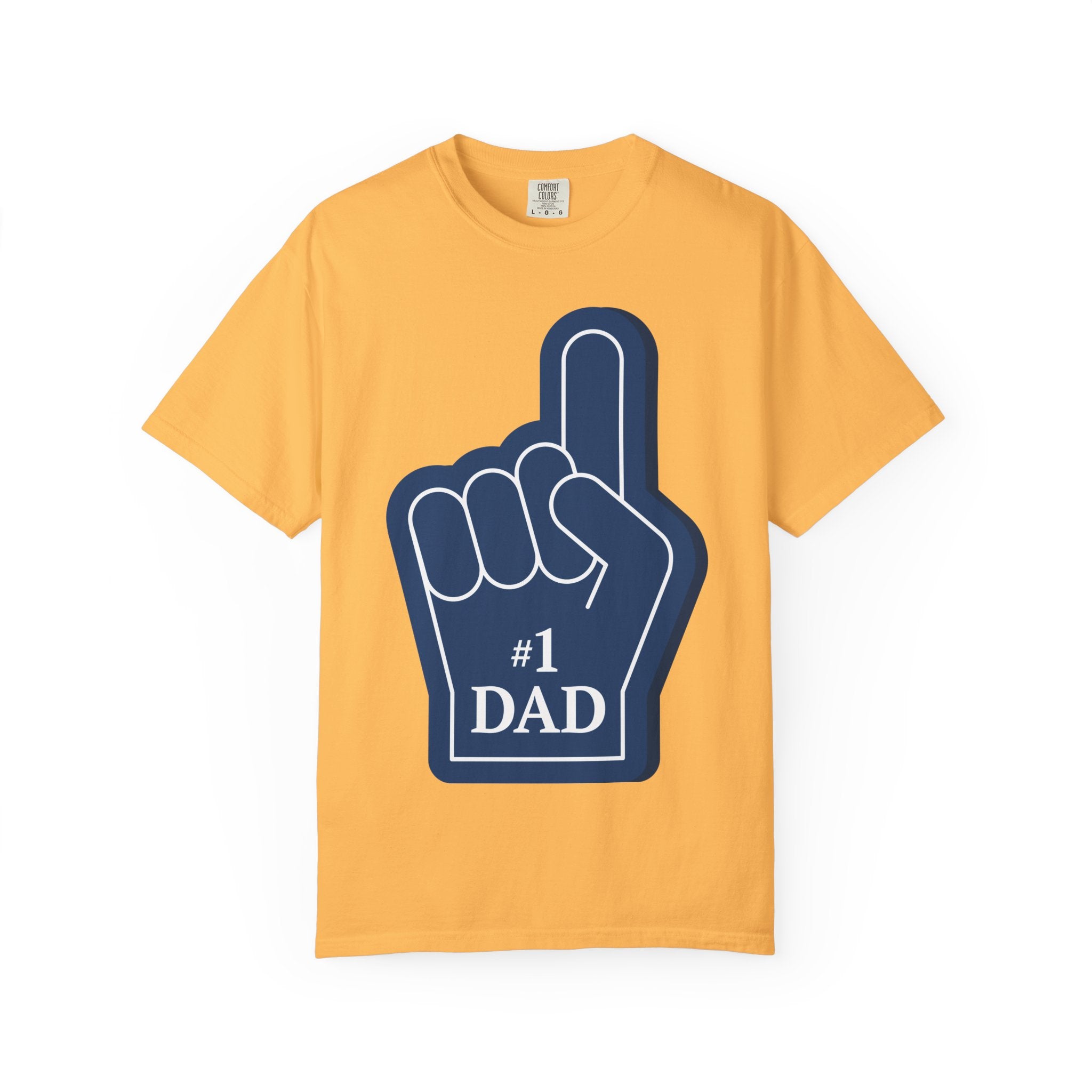 #1 Dad Foam Finger T-Shirt — Father’s Day Novelty Tee