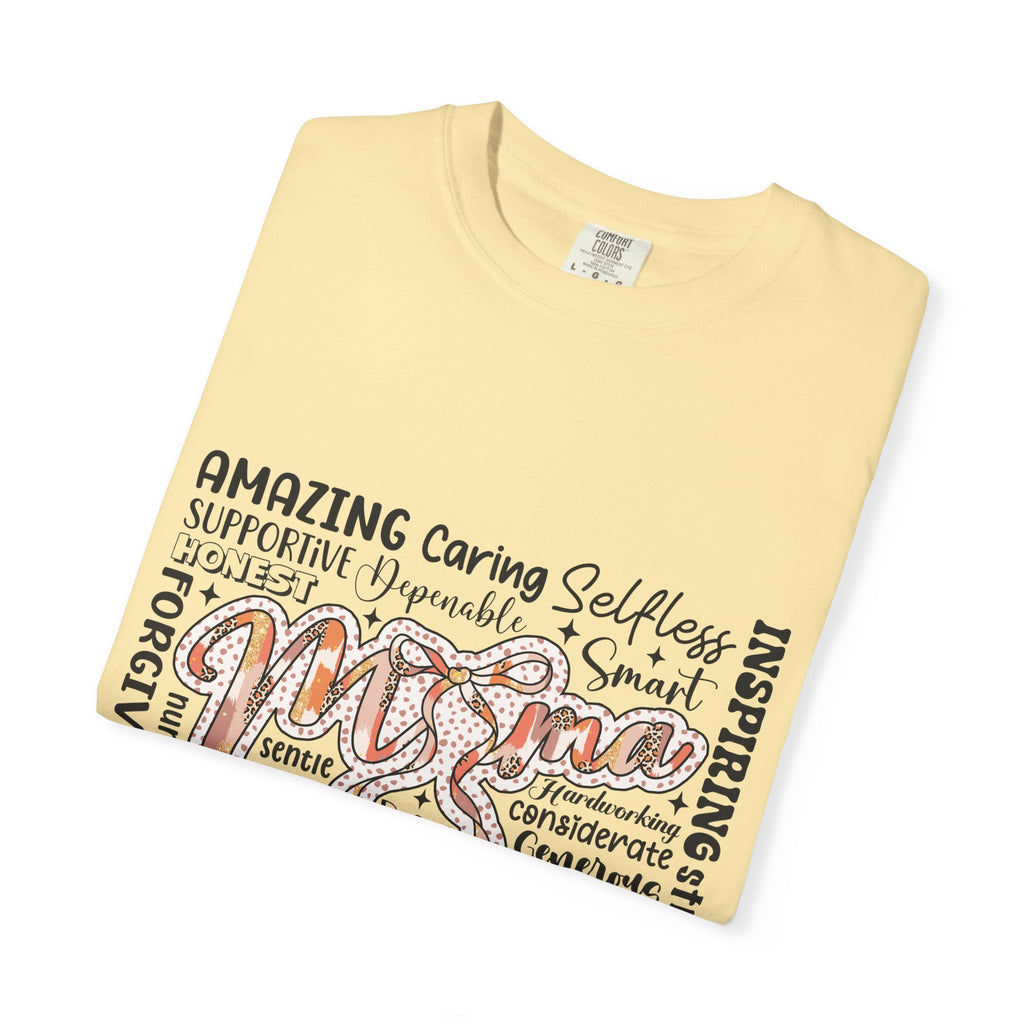 Mom Word Cloud T-Shirt | Meaningful Gift for Mom