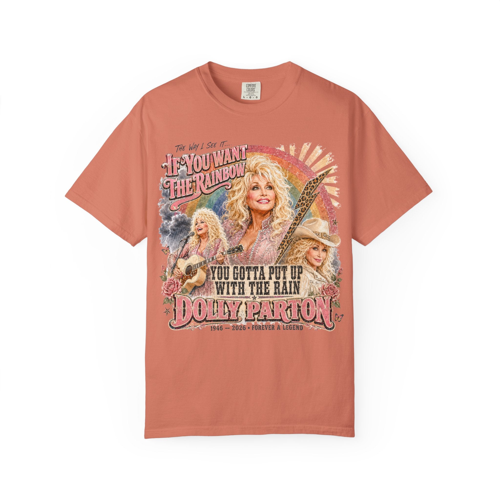 You Gotta Put Up With the Rain Dolly Parton Tee