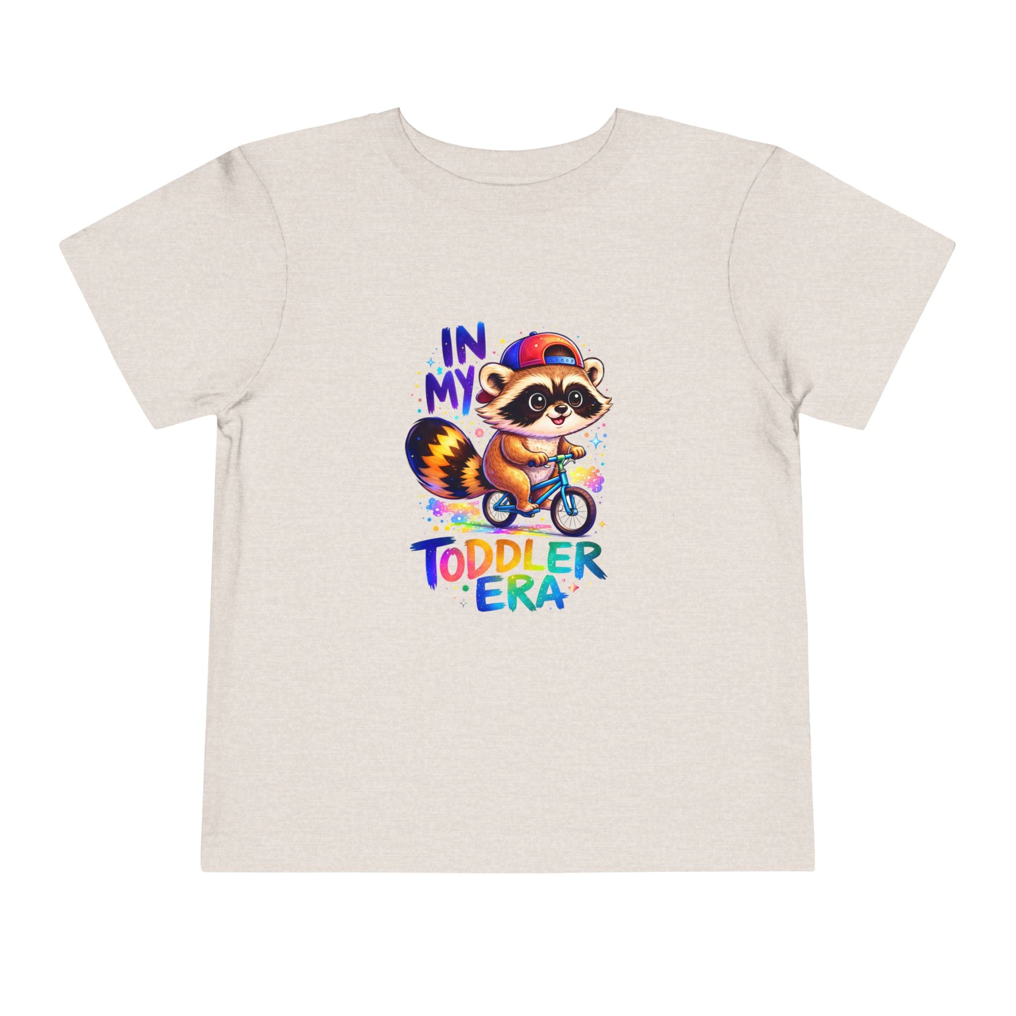 In My Toddler Era Raccoon Tee — Cute Toddler Short Sleeve Shirt