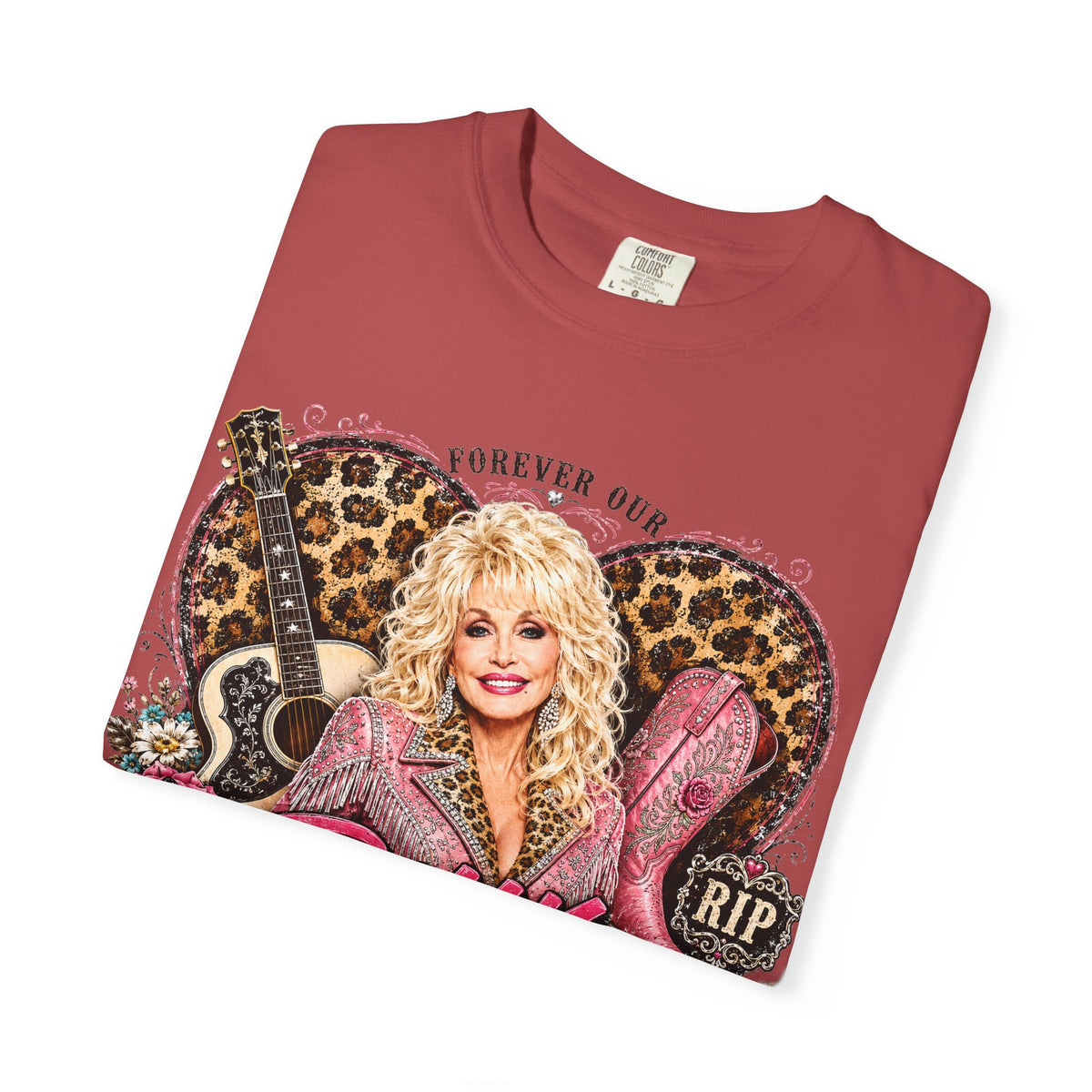 Dolly Parton Tribute T-Shirt — "I Will Always Love You" Memorial Graphic Tee