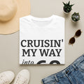 Still Rollin' at 60 – Humorous Birthday Tee for Him or Her