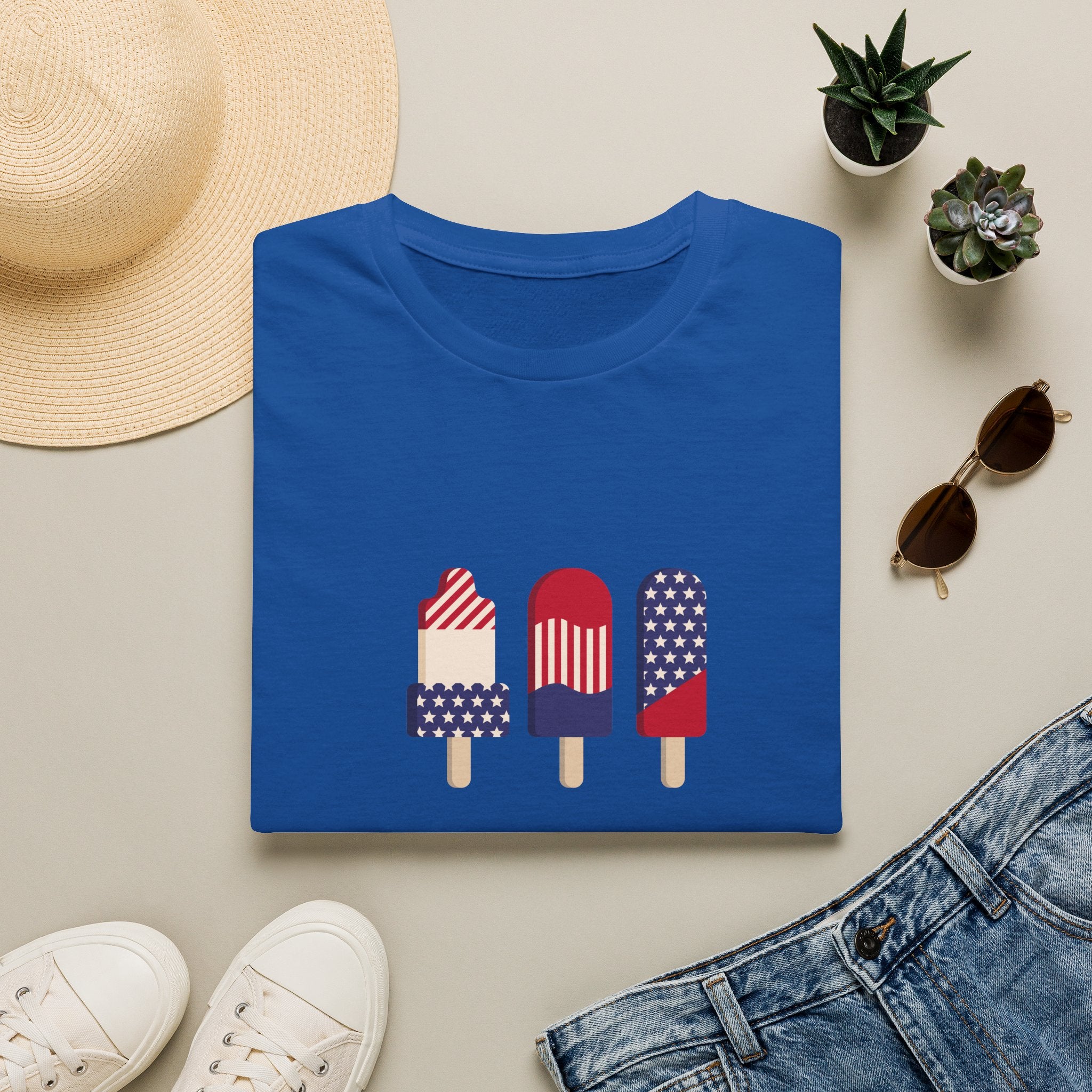 Summer Popsicle Graphic Unisex T-Shirt