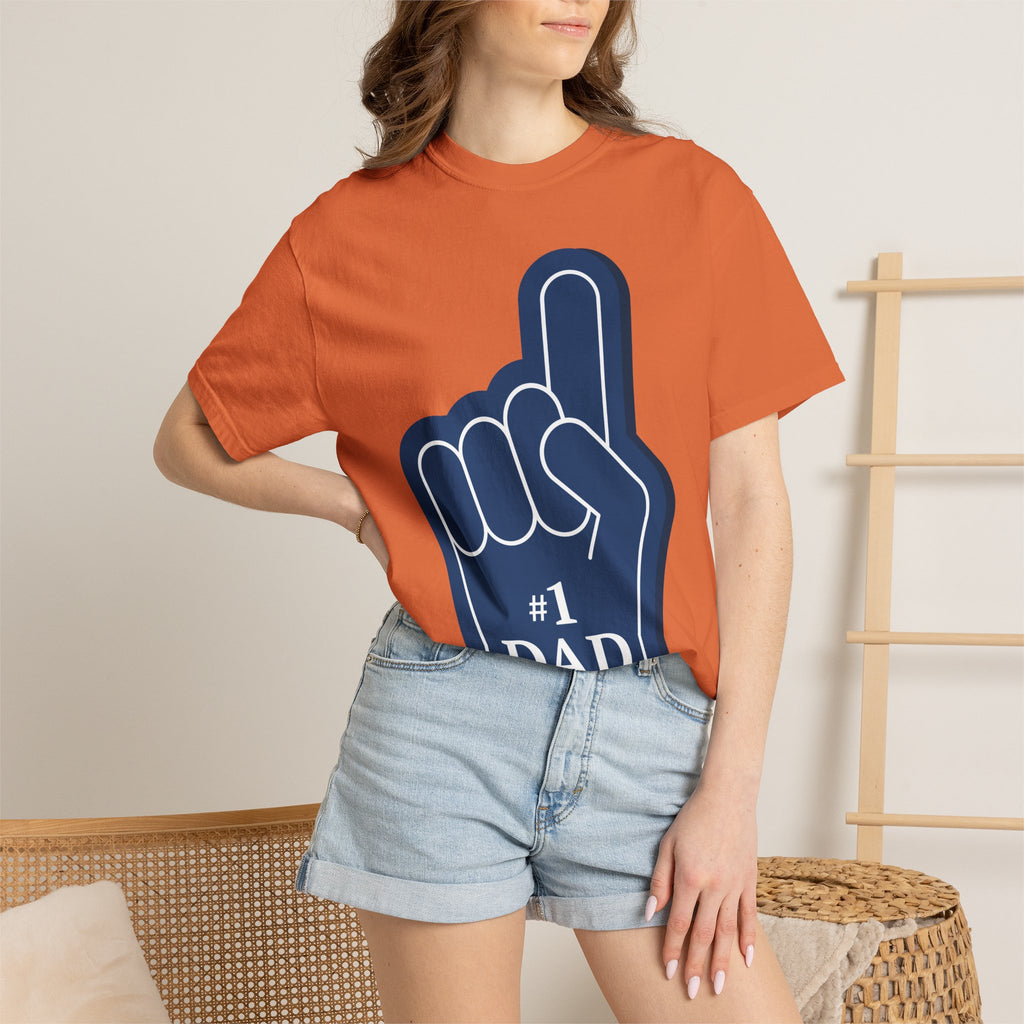 #1 Dad Foam Finger T-Shirt — Father’s Day Novelty Tee