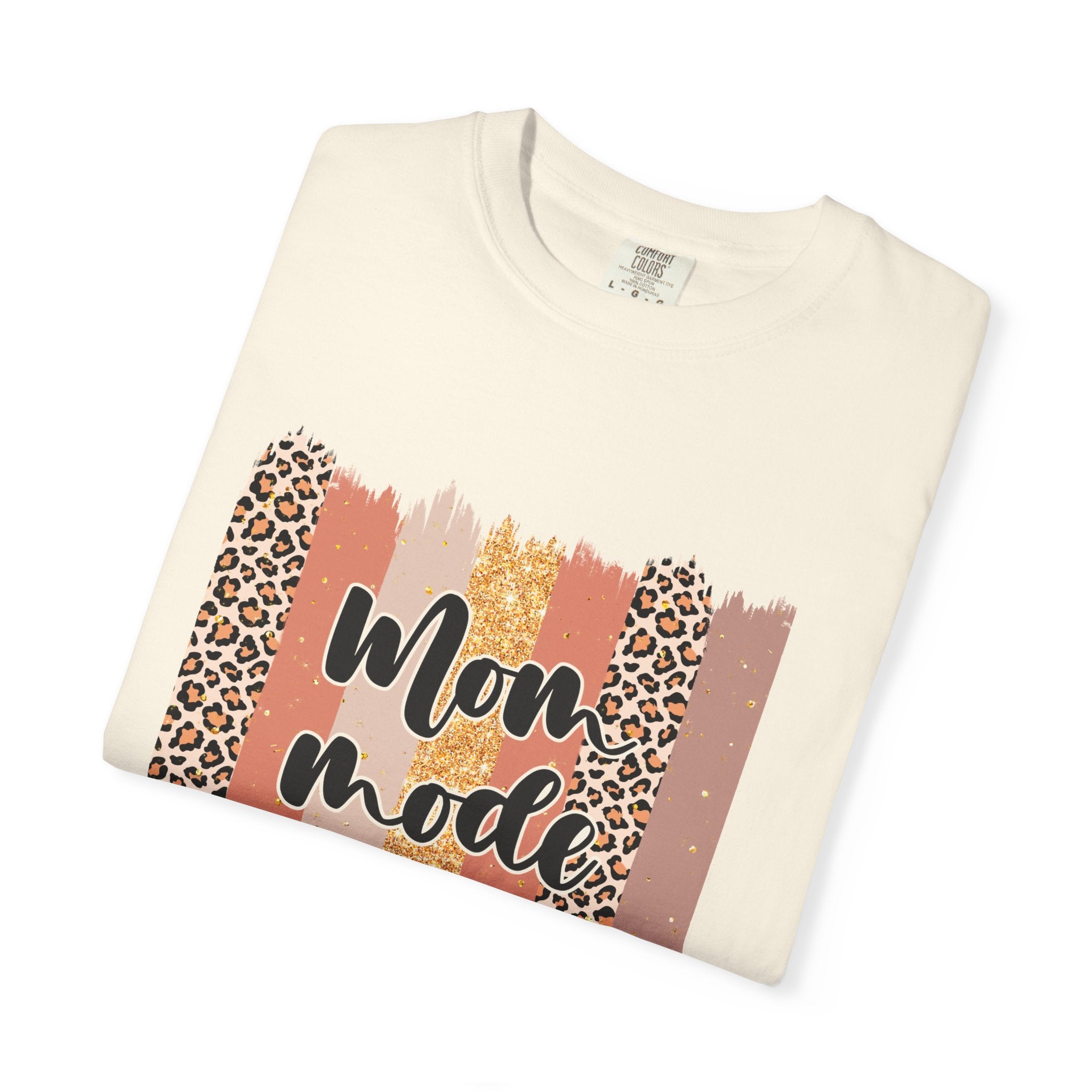 Mom Mode Activated — Bold Leopard Graphic Tee