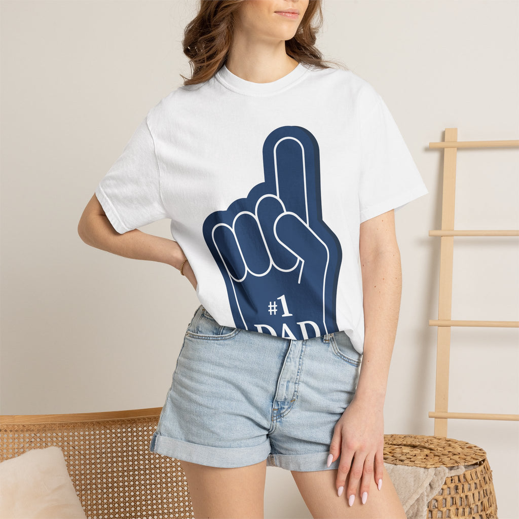 #1 Dad Foam Finger T-Shirt — Father’s Day Novelty Tee